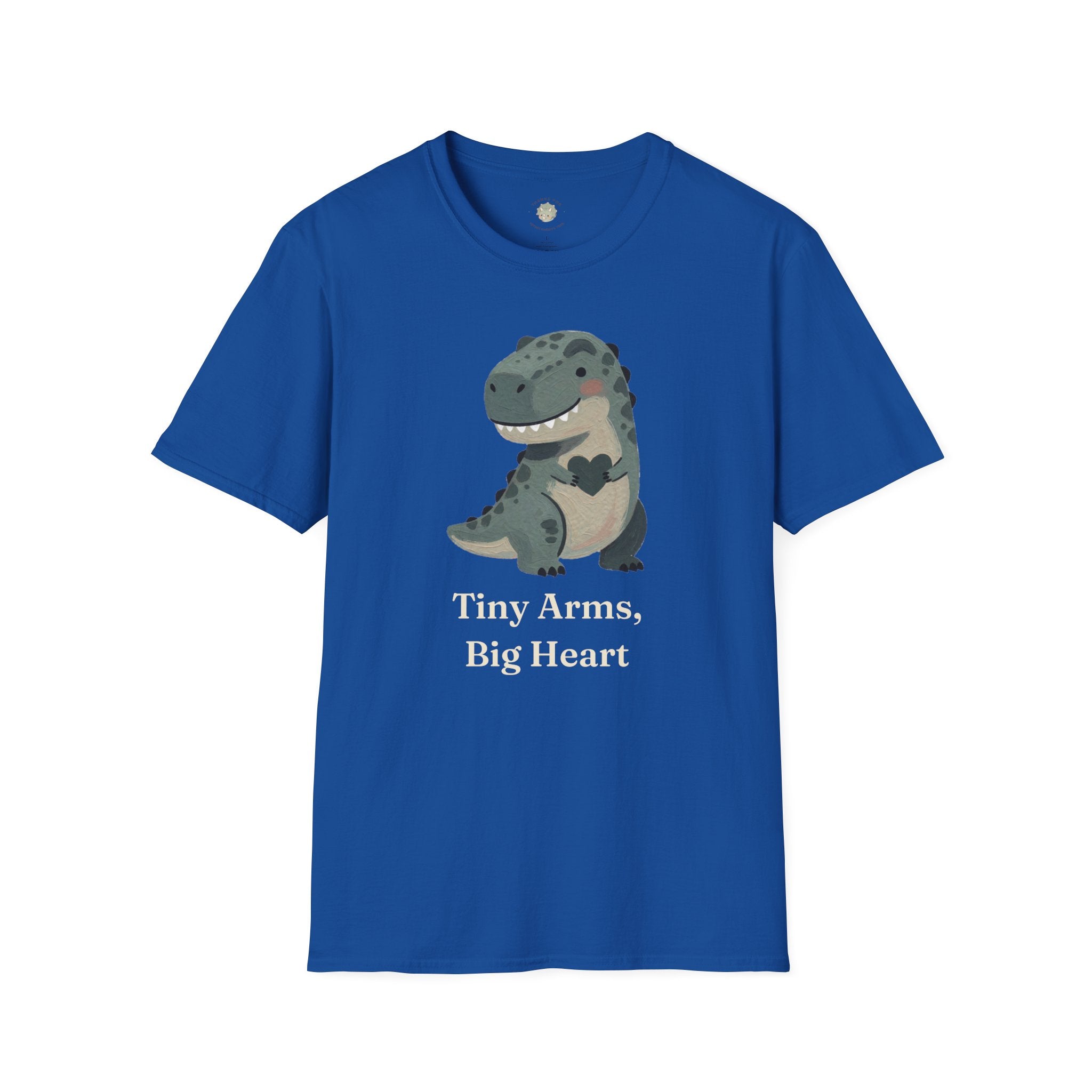 Tiny Arms, Big Heart T-Shirt — Cute Sweet T-Rex Love Graphic Tee