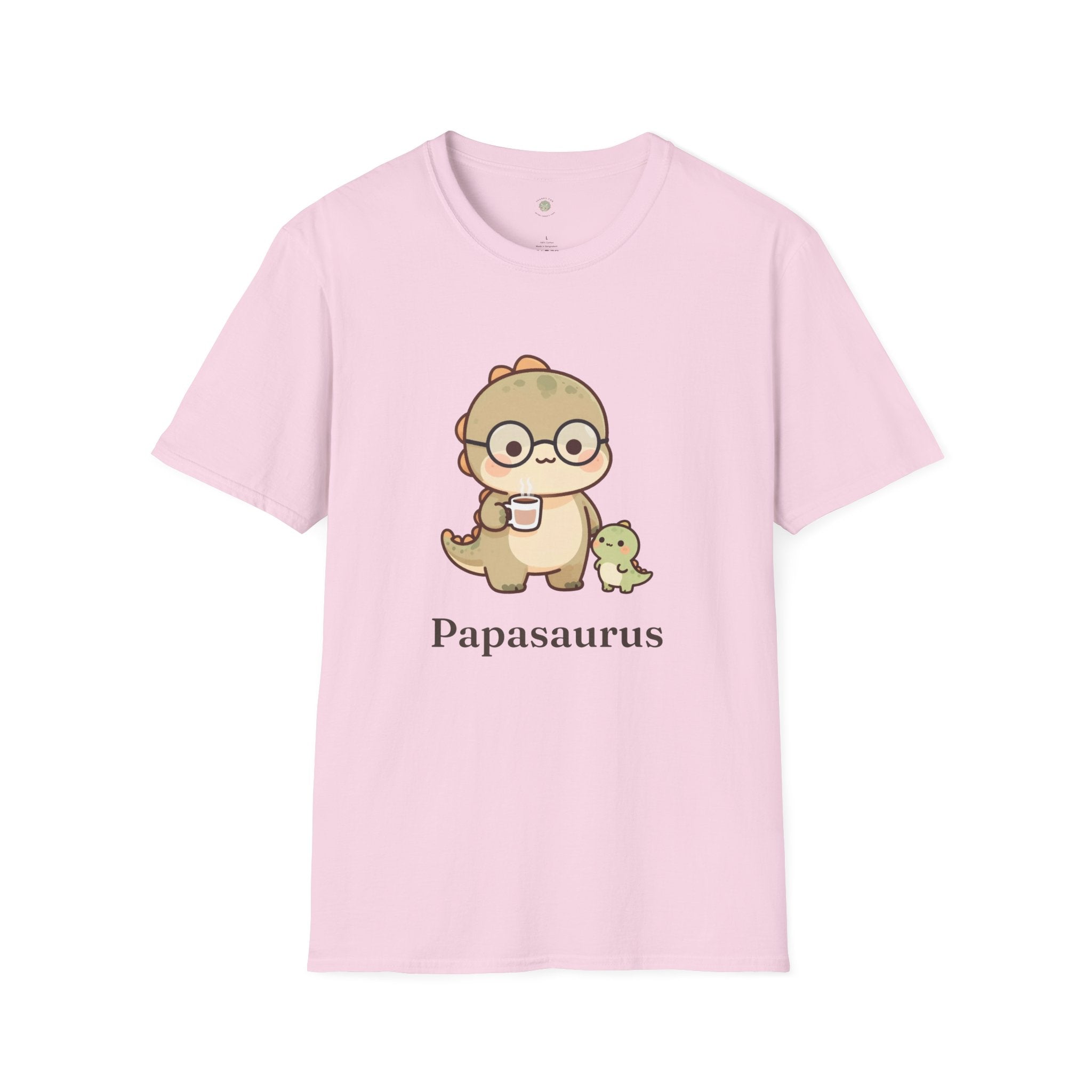 Papasaurus T-Shirt — Cute Dad Dinosaur Father's Day Graphic Tee
