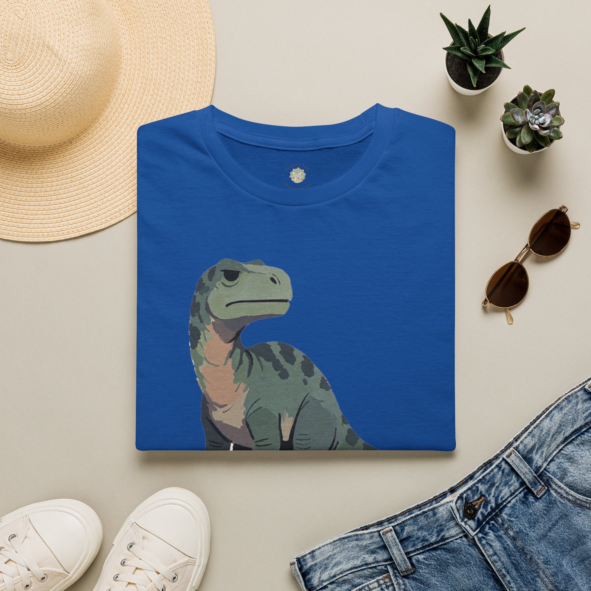 Emotionally Extinct T-Shirt — Funny Deadpan Dinosaur Graphic Tee