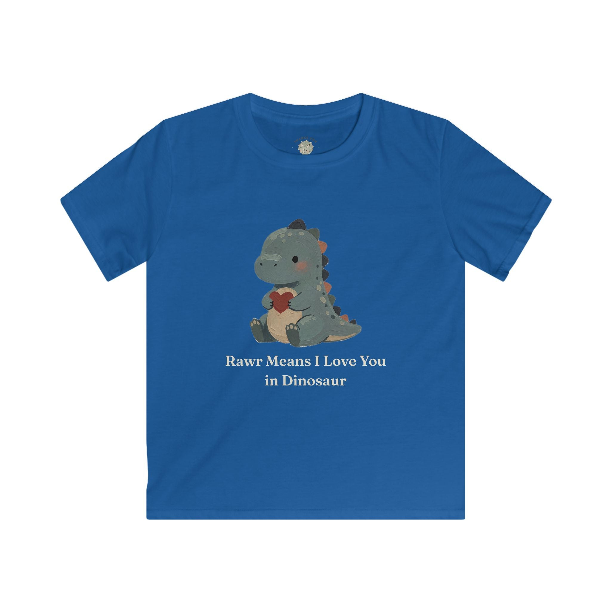 Kids Rawr Means I Love You T-Shirt — Cute Dinosaur Love Graphic Tee