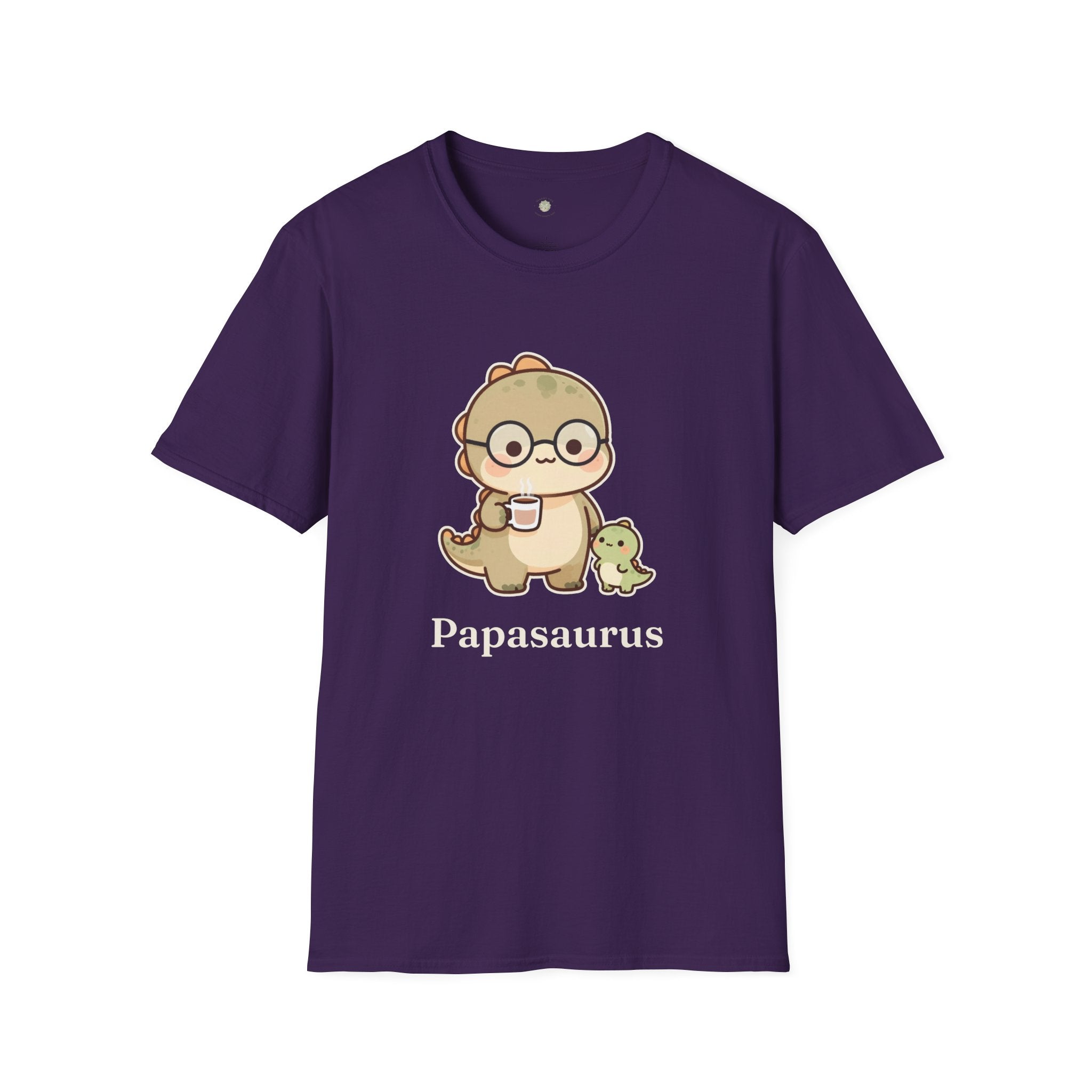 Papasaurus T-Shirt — Cute Dad Dinosaur Father's Day Graphic Tee