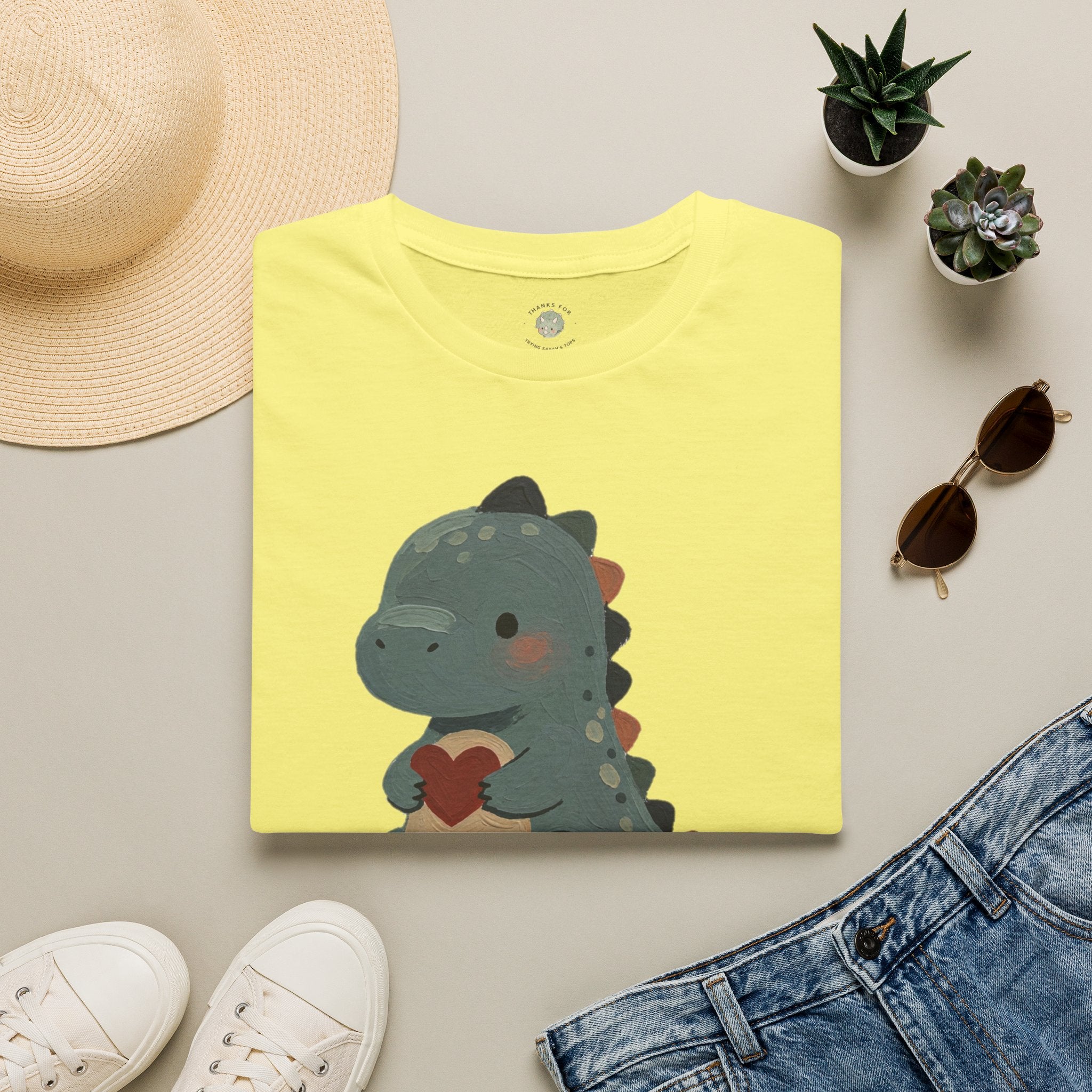 Rawr Means I Love You T-Shirt — Cute Dinosaur Love Graphic Tee