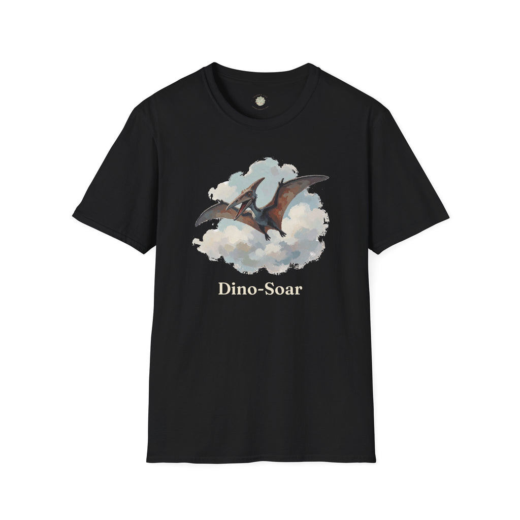 Dino-Soar T-Shirt — Cute Flying Pterodactyl Pun Graphic Tee