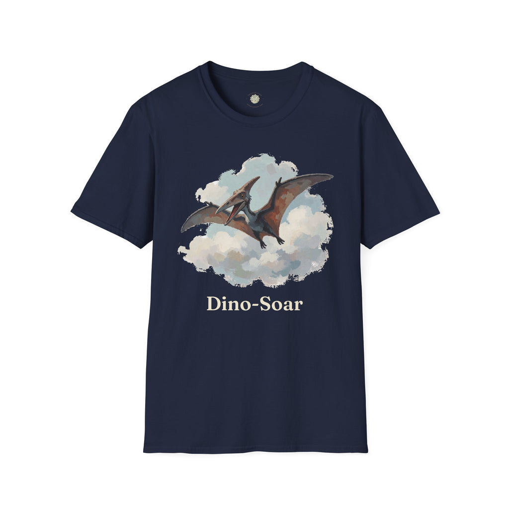 Dino-Soar T-Shirt — Cute Flying Pterodactyl Pun Graphic Tee