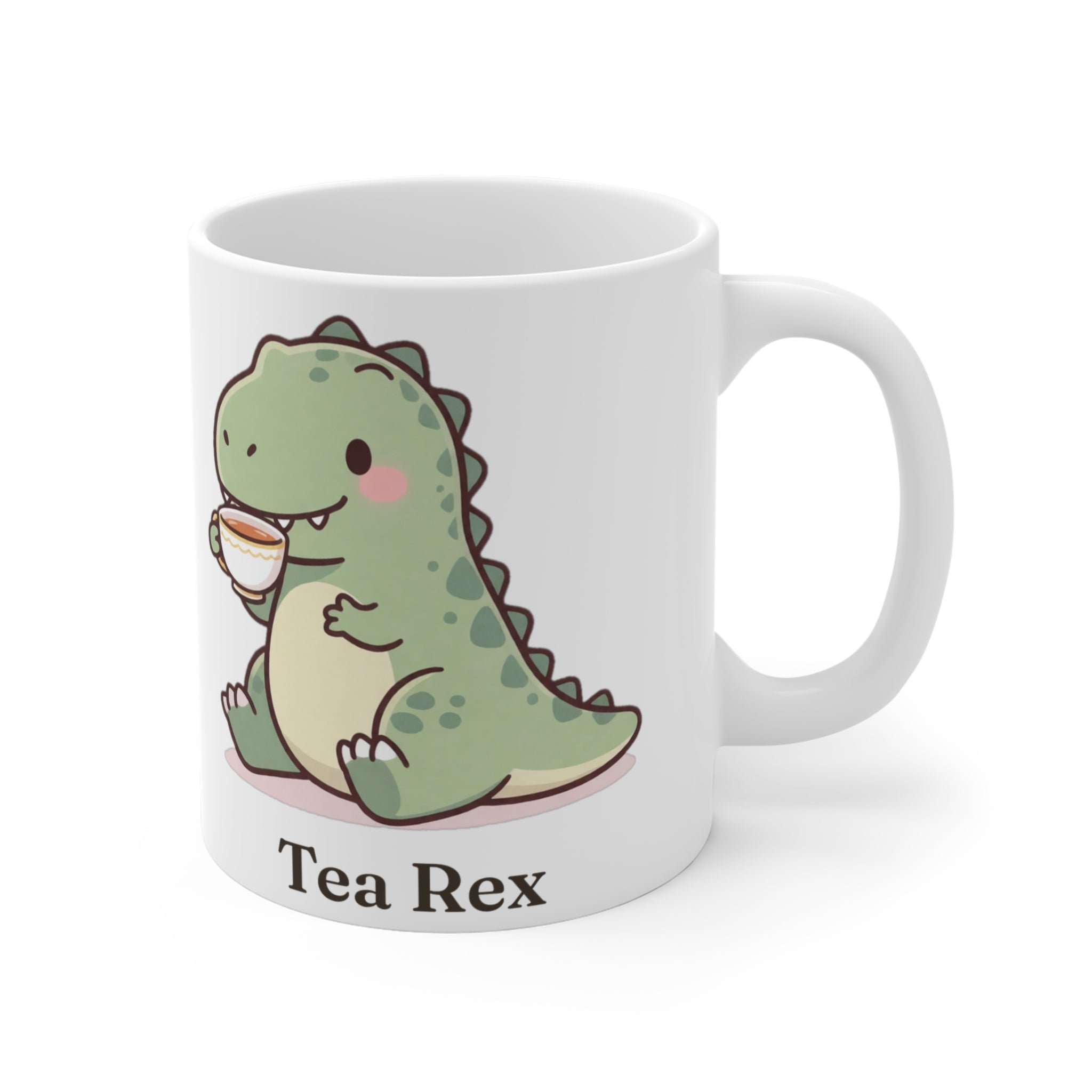 Tea Rex Mug — Cute Dinosaur Tea Lover Ceramic Mug