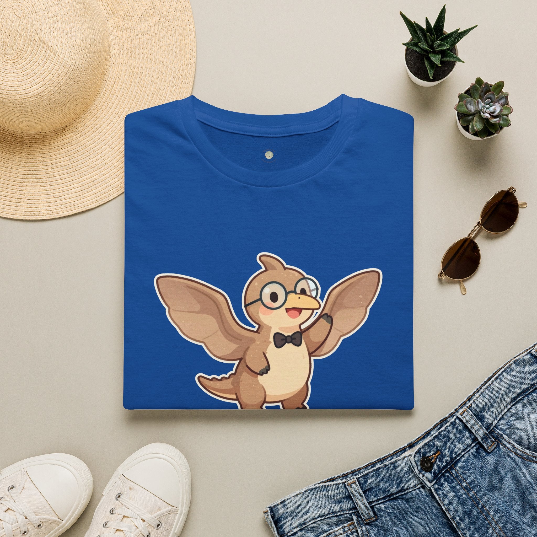 Ptero-Factyl T-Shirt — Funny Fun Facts Pterodactyl Dinosaur Graphic Tee