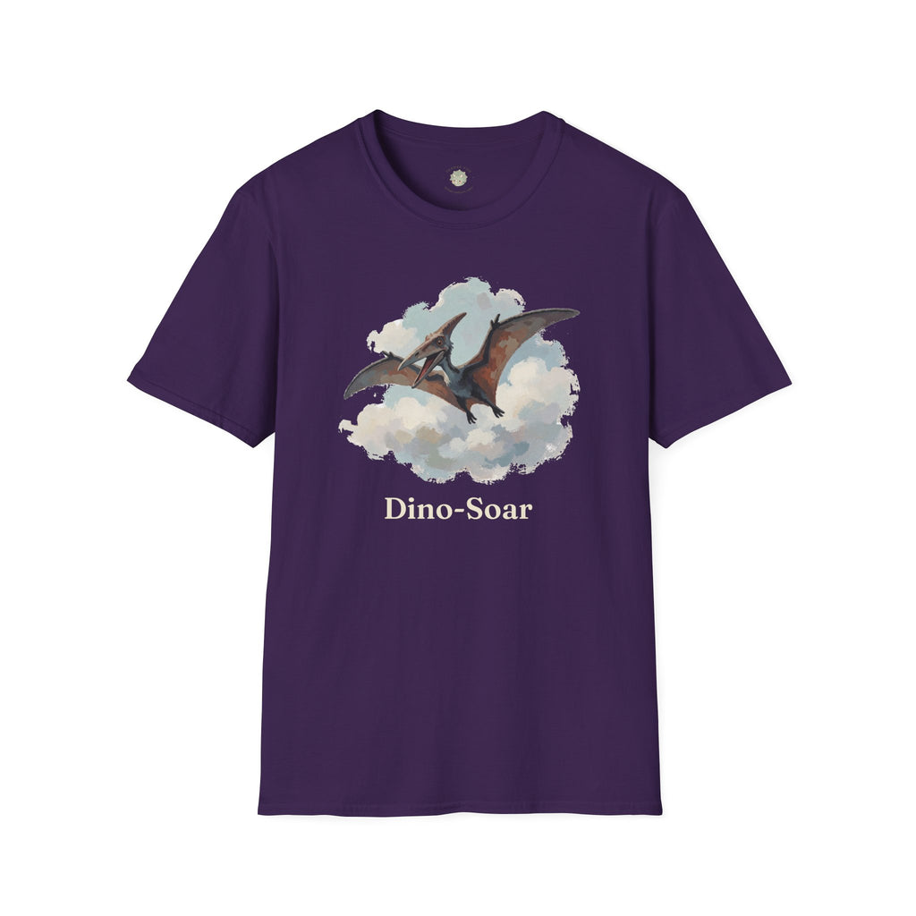 Dino-Soar T-Shirt — Cute Flying Pterodactyl Pun Graphic Tee
