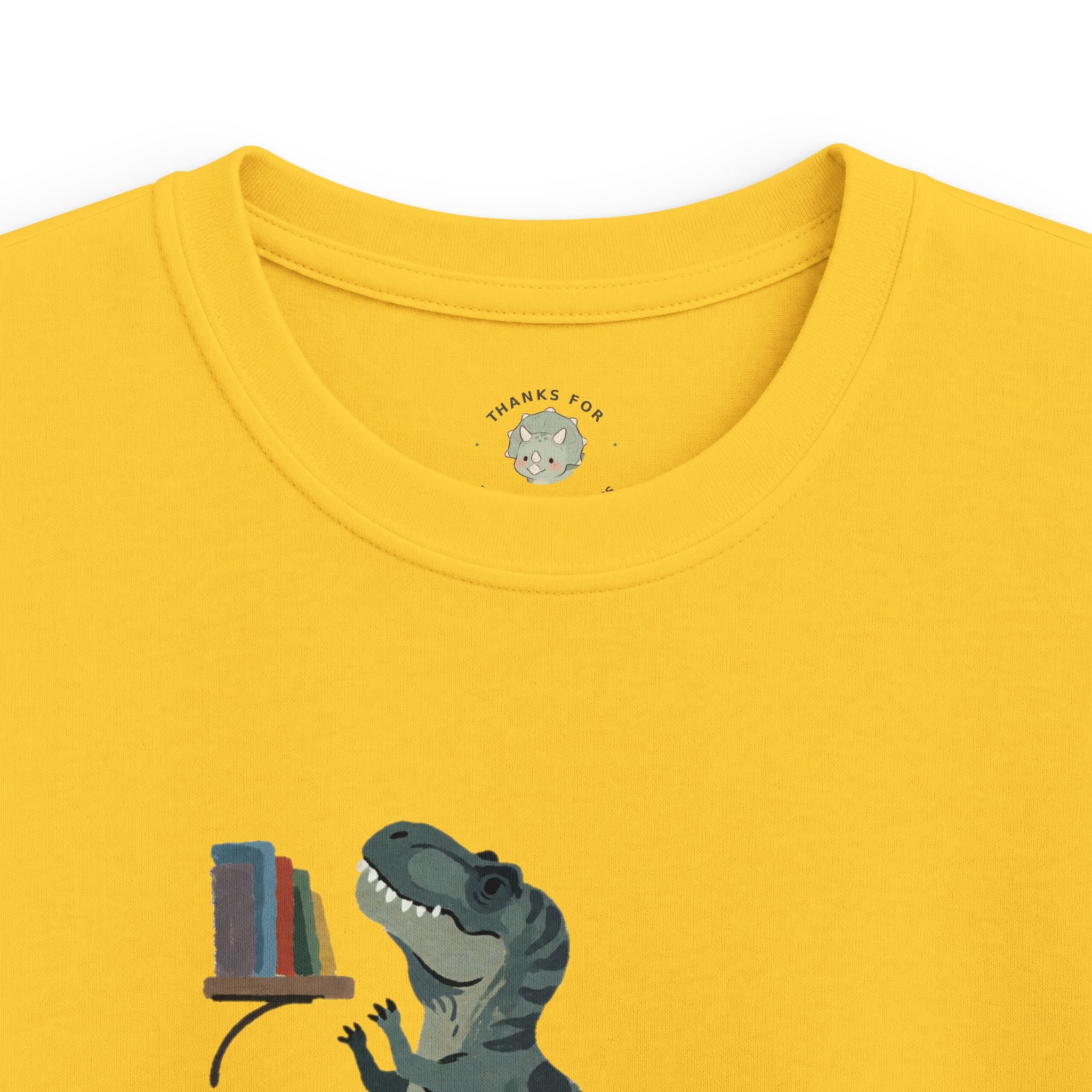 Kids Short Arms, Big Dreams T-Shirt — Funny Motivational T-Rex Graphic Tee