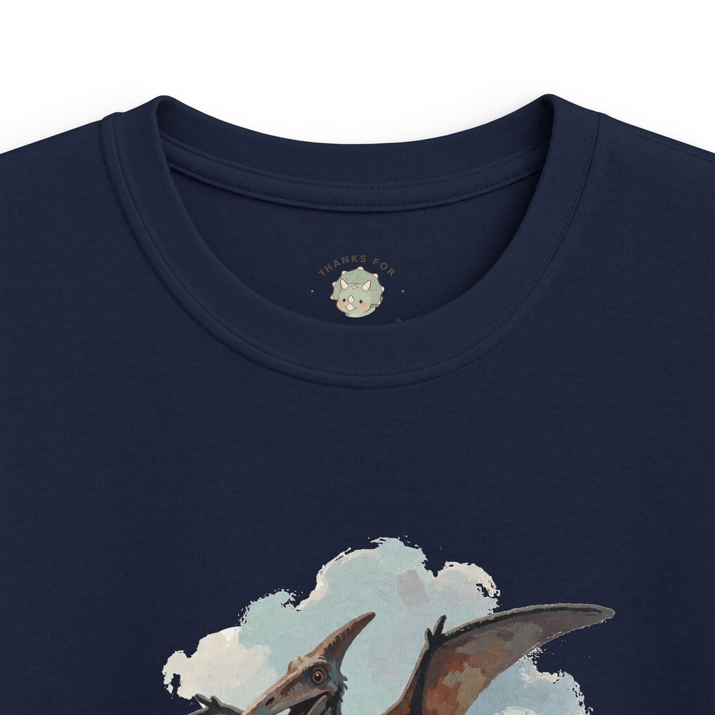 Kids Dino-Soar T-Shirt — Cute Flying Pterodactyl Pun Graphic Tee