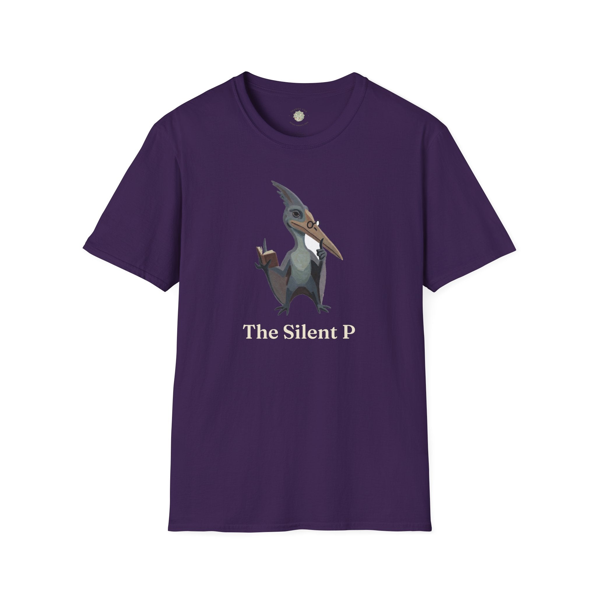 The Silent P T-Shirt — Funny Pterodactyl Grammar Pun Graphic Tee