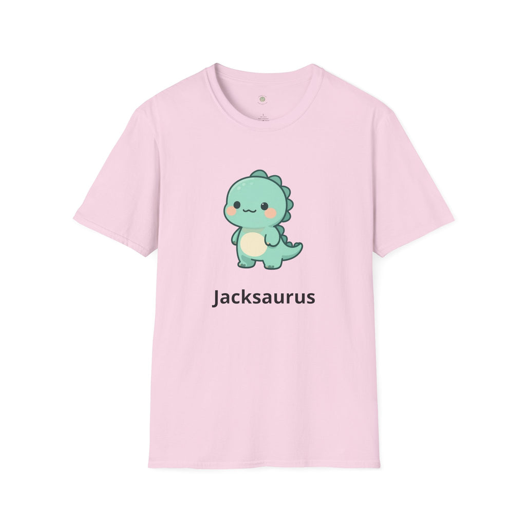 Personalized Boy Dinosaur T-Shirt — Custom Name Dino Tee