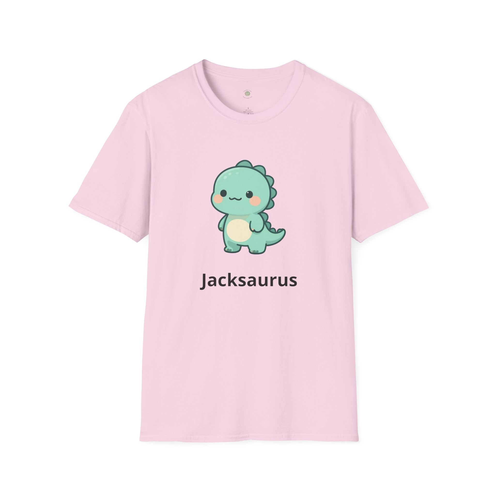 Personalized Boy Dinosaur T-Shirt — Custom Name Dino Tee