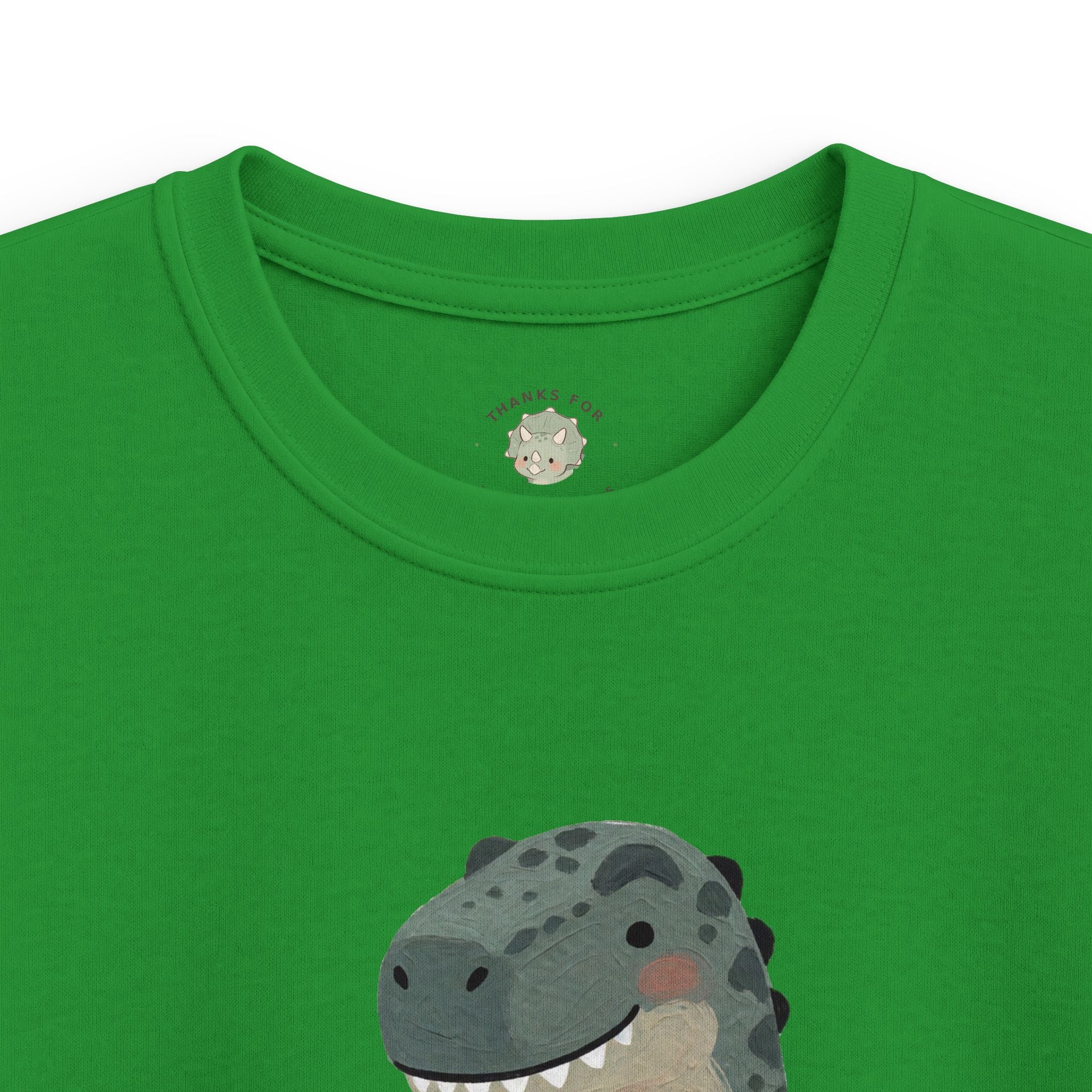 Kids Tiny Arms, Big Heart T-Shirt — Cute Sweet T-Rex Love Graphic Tee