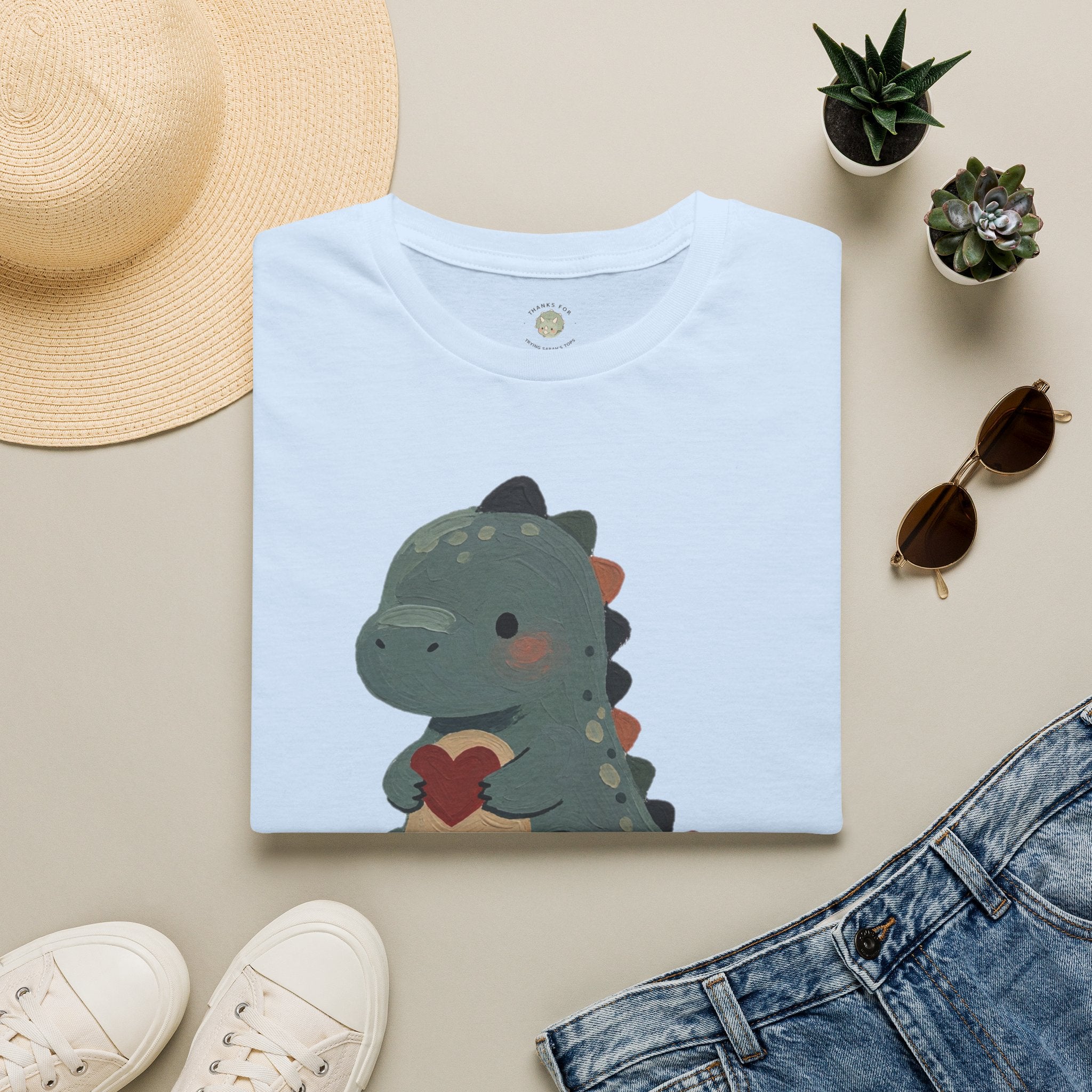 Rawr Means I Love You T-Shirt — Cute Dinosaur Love Graphic Tee