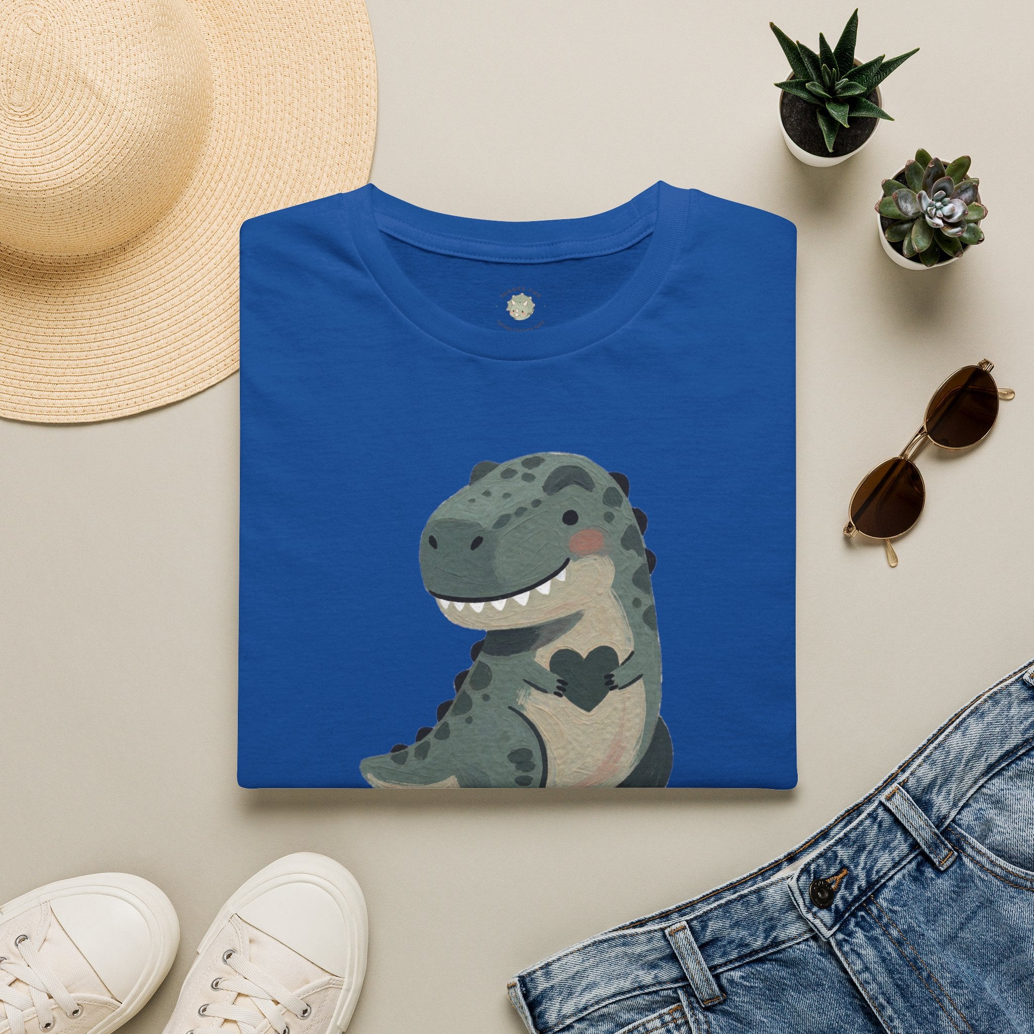 Tiny Arms, Big Heart T-Shirt — Cute Sweet T-Rex Love Graphic Tee