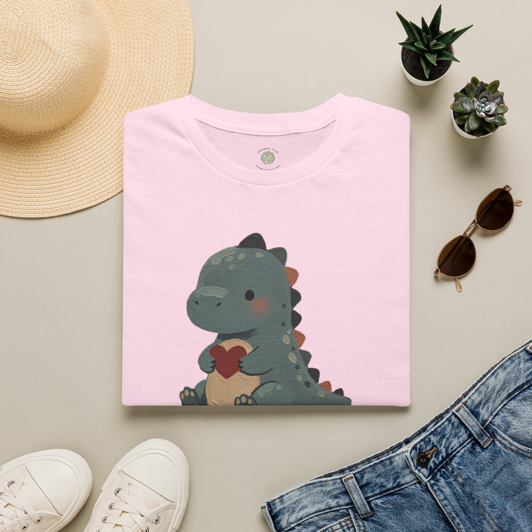 Rawr Means I Love You T-Shirt — Cute Dinosaur Love Graphic Tee