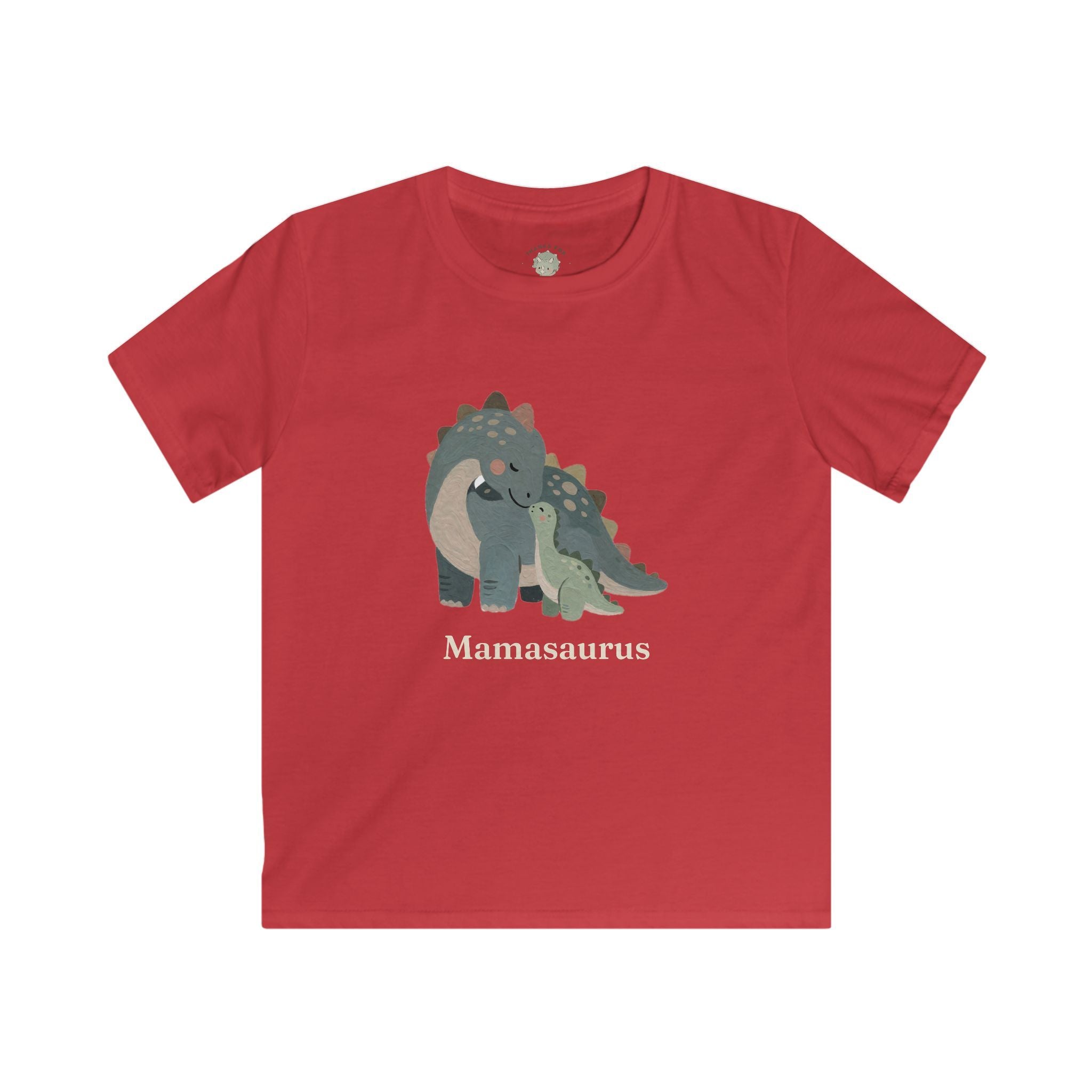 Kids Mamasaurus T-Shirt — Cute Dinosaur Mom Mother's Day Graphic Tee