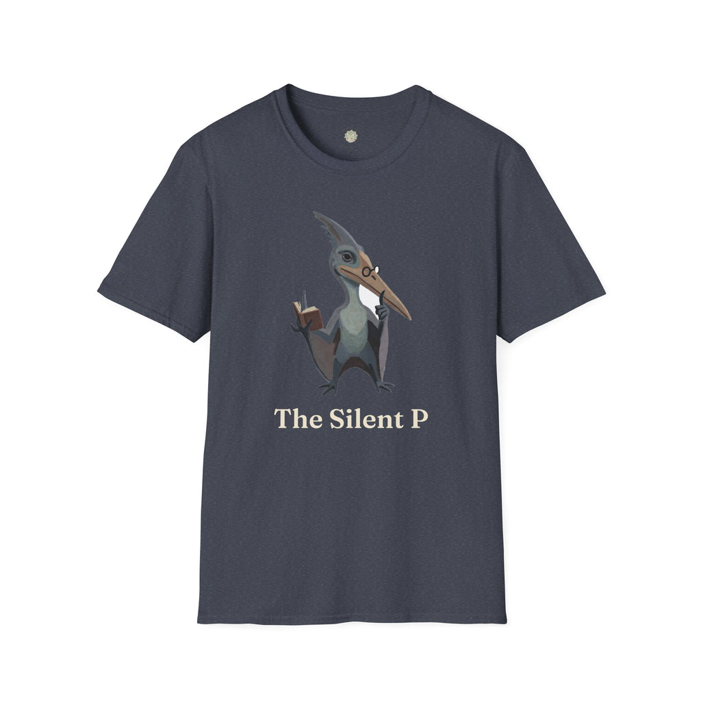 The Silent P T-Shirt — Funny Pterodactyl Grammar Pun Graphic Tee