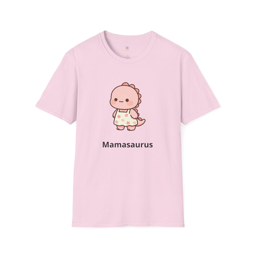Personalized Mama Dinosaur T-Shirt — Custom Name Mom Tee