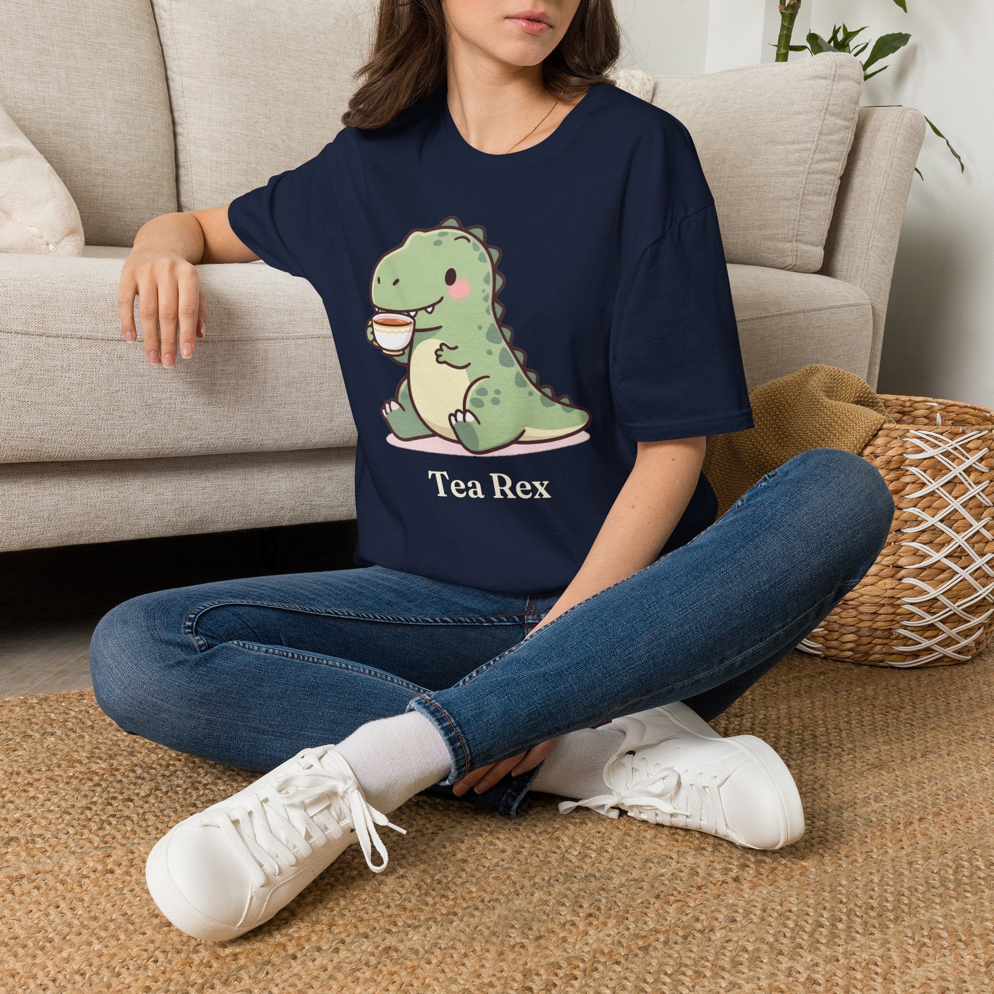 Tea Rex T-Shirt — Cute Dinosaur Tea Lover Graphic Tee