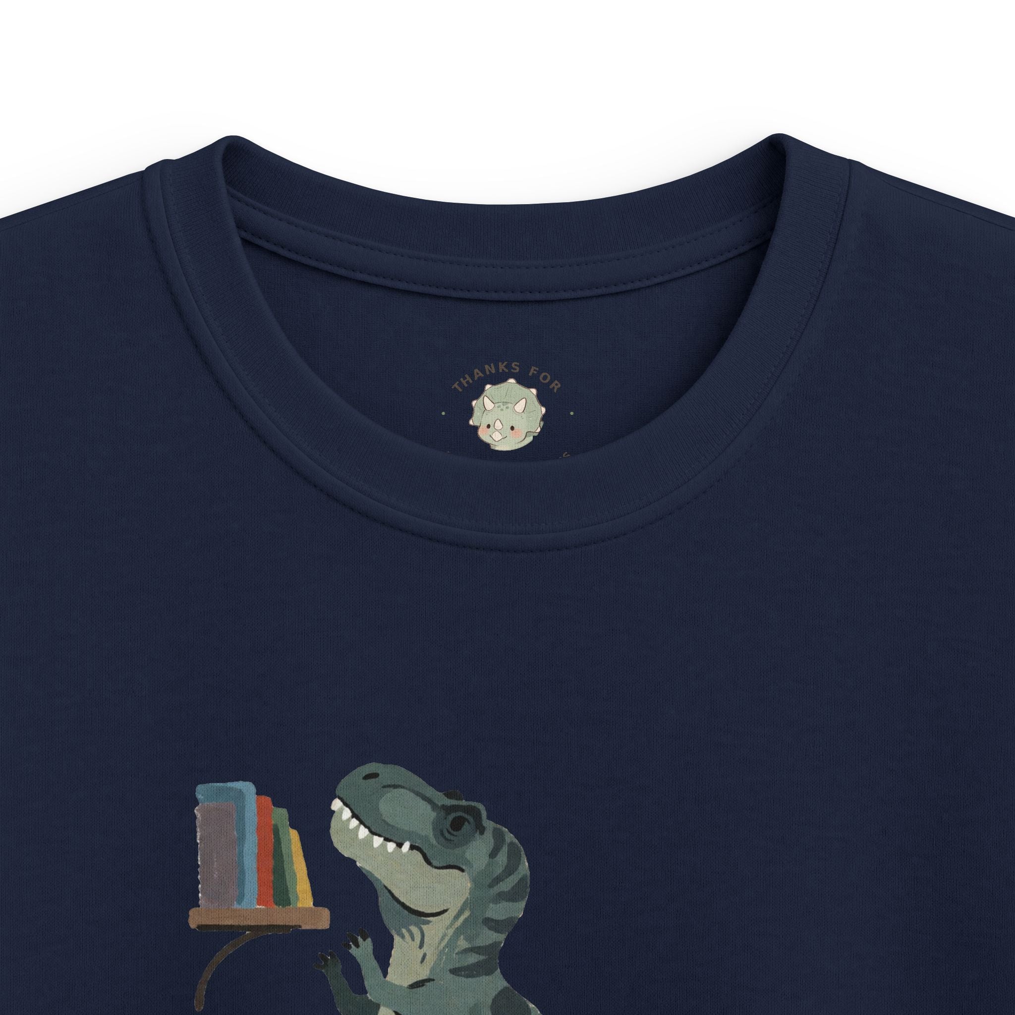 Kids Short Arms, Big Dreams T-Shirt — Funny Motivational T-Rex Graphic Tee