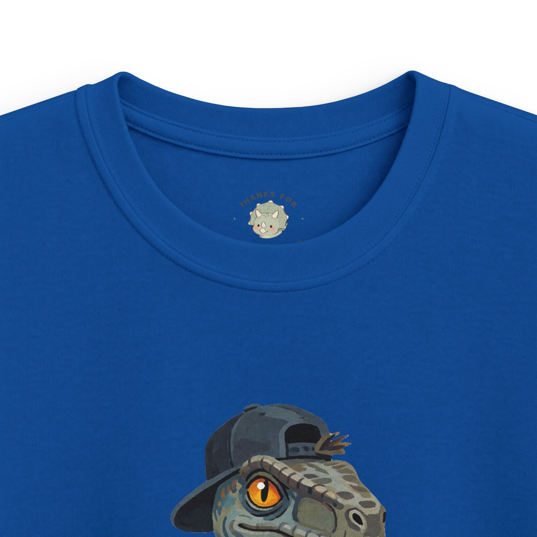 Kids Velocirapper T-Shirt — Funny Rapper Raptor Dinosaur Graphic Tee