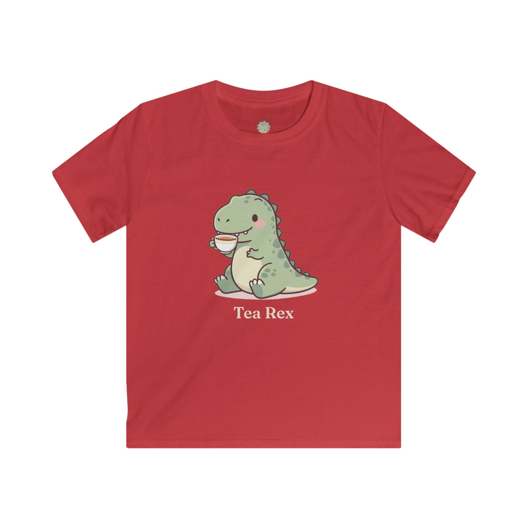 Kids Tea Rex T-Shirt — Cute Dinosaur Tea Lover Graphic Tee