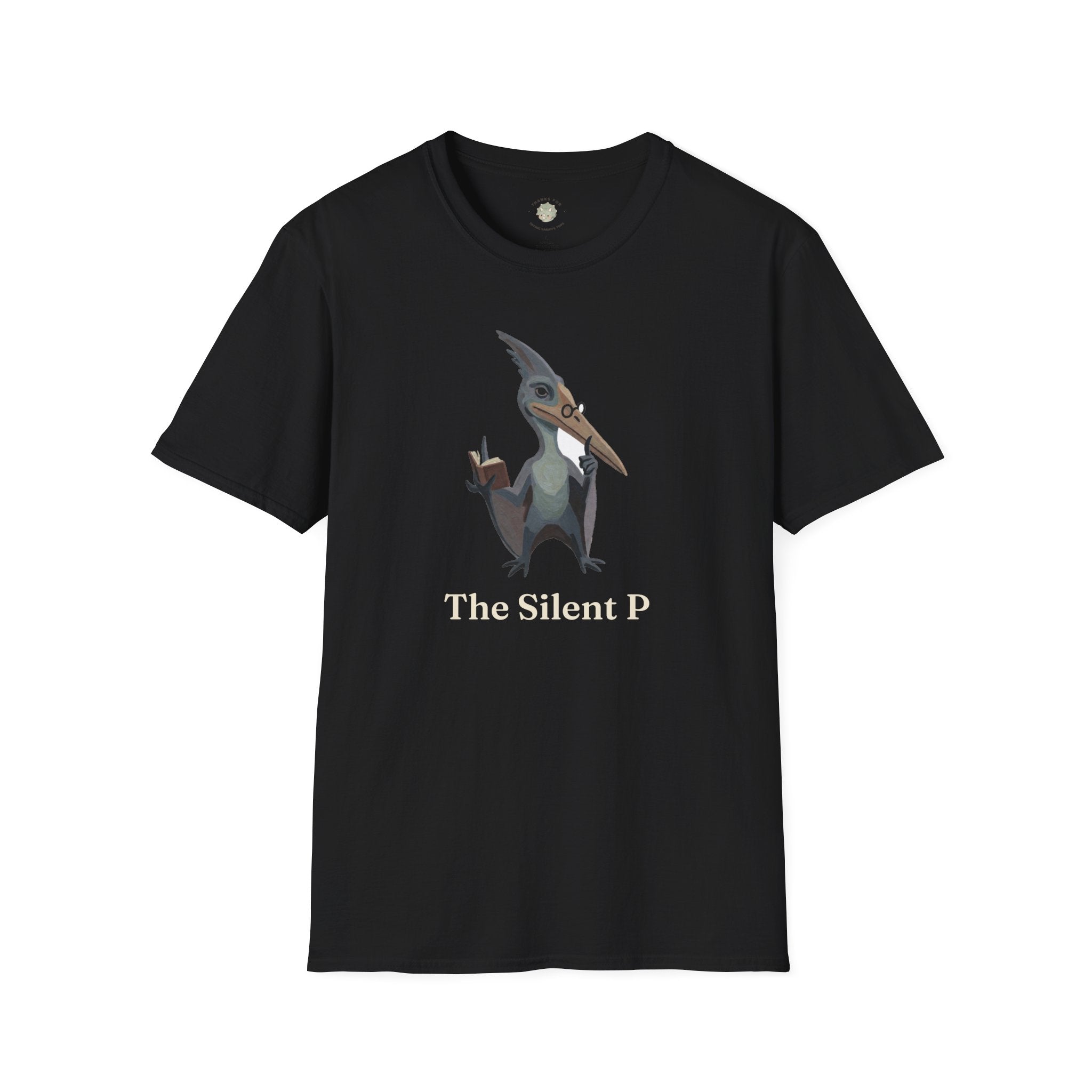 The Silent P T-Shirt — Funny Pterodactyl Grammar Pun Graphic Tee