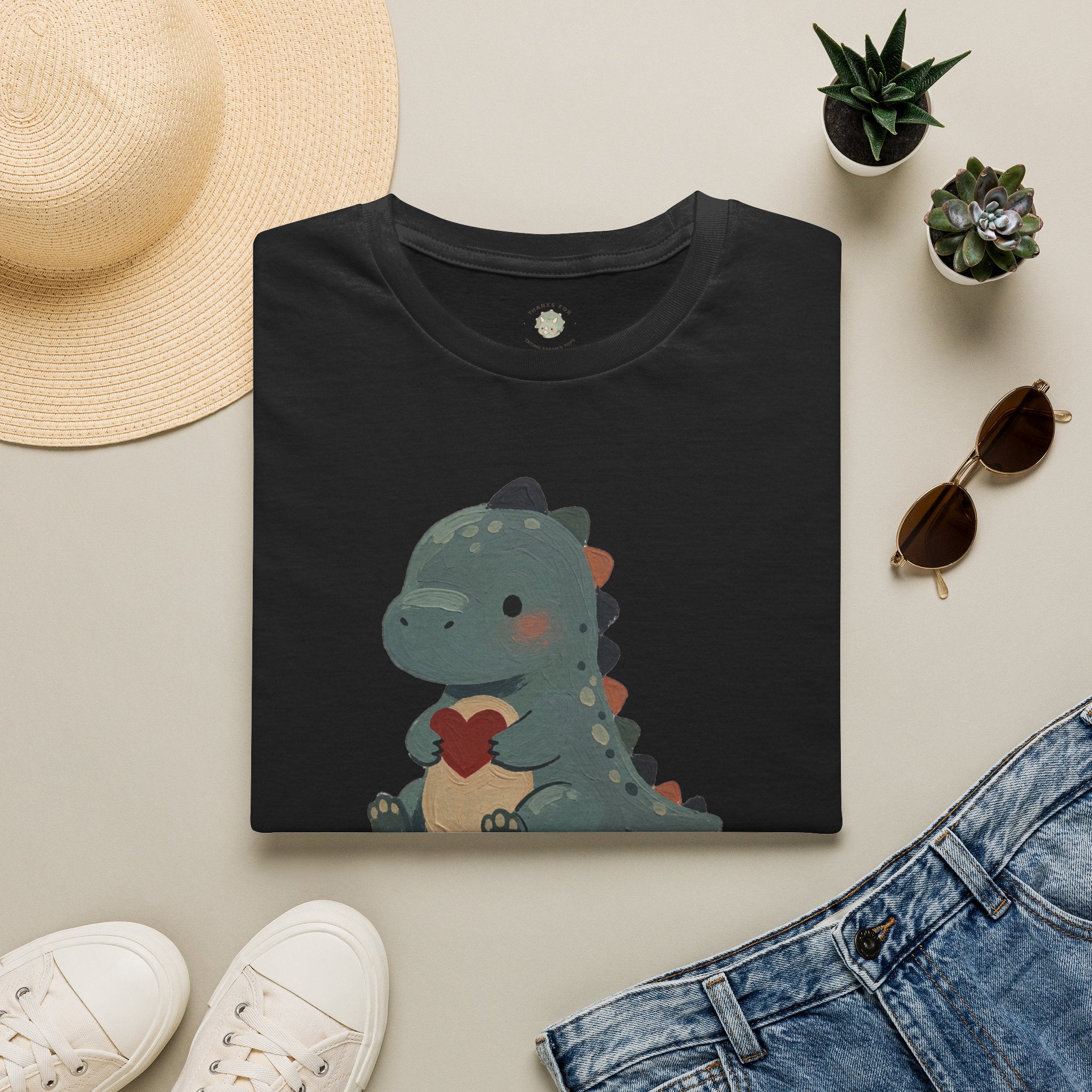Rawr Means I Love You T-Shirt — Cute Dinosaur Love Graphic Tee