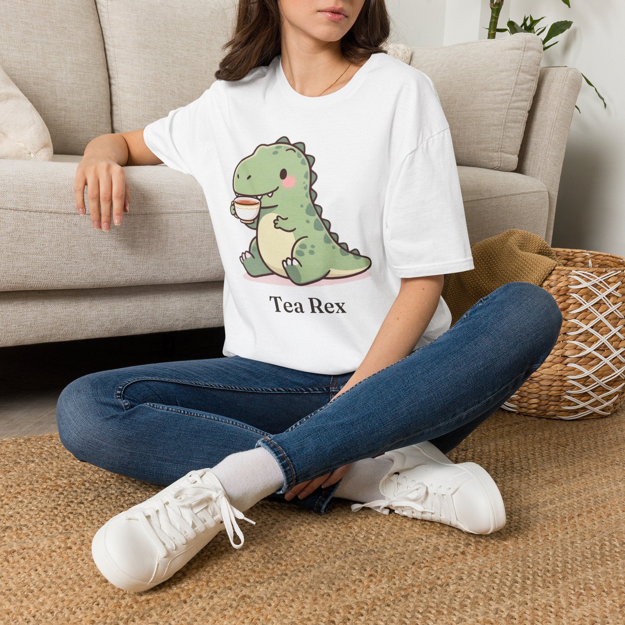 Tea Rex T-Shirt — Cute Dinosaur Tea Lover Graphic Tee