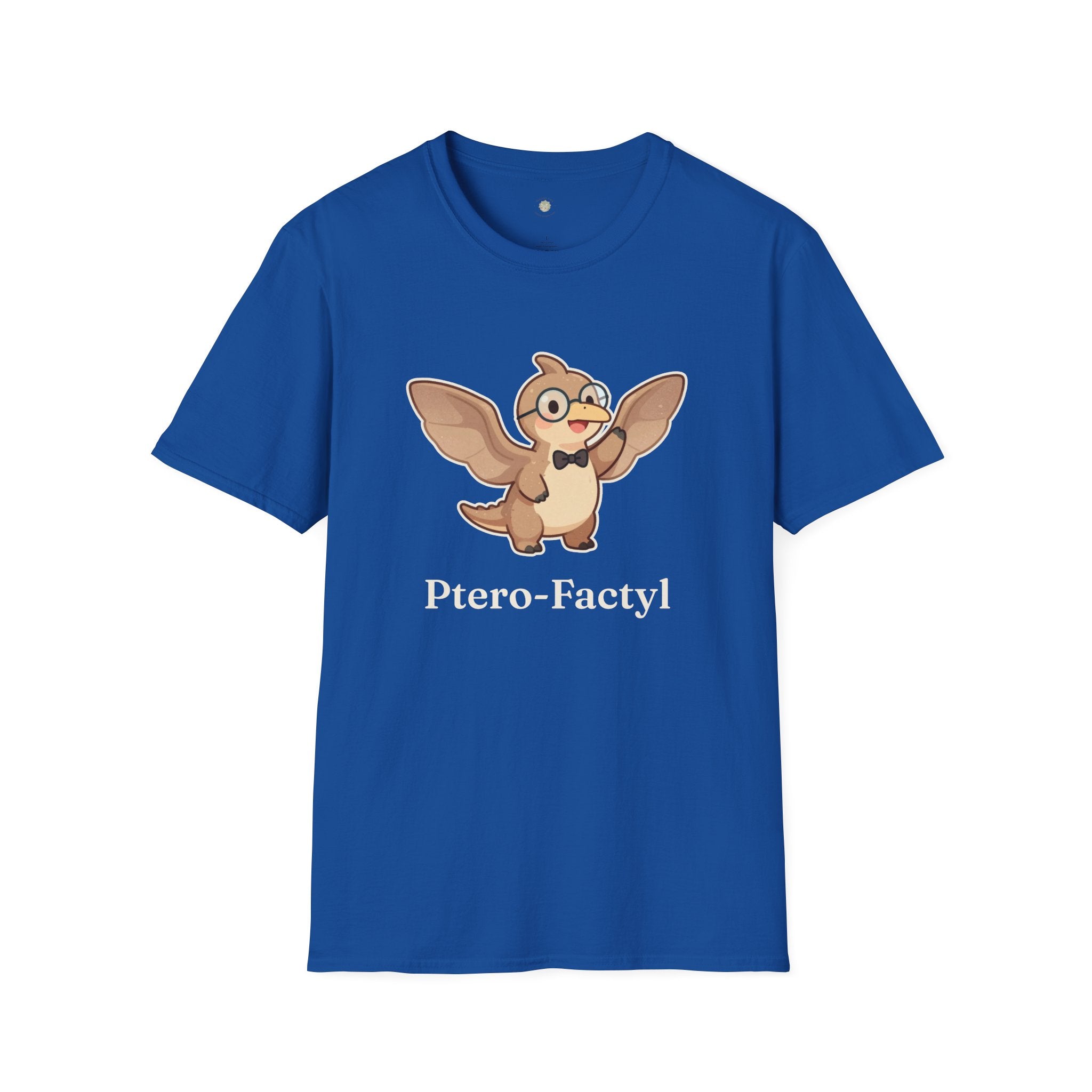 Ptero-Factyl T-Shirt — Funny Fun Facts Pterodactyl Dinosaur Graphic Tee