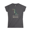 Short Arms, Big Dreams T-Shirt — Funny Motivational T-Rex Graphic Tee