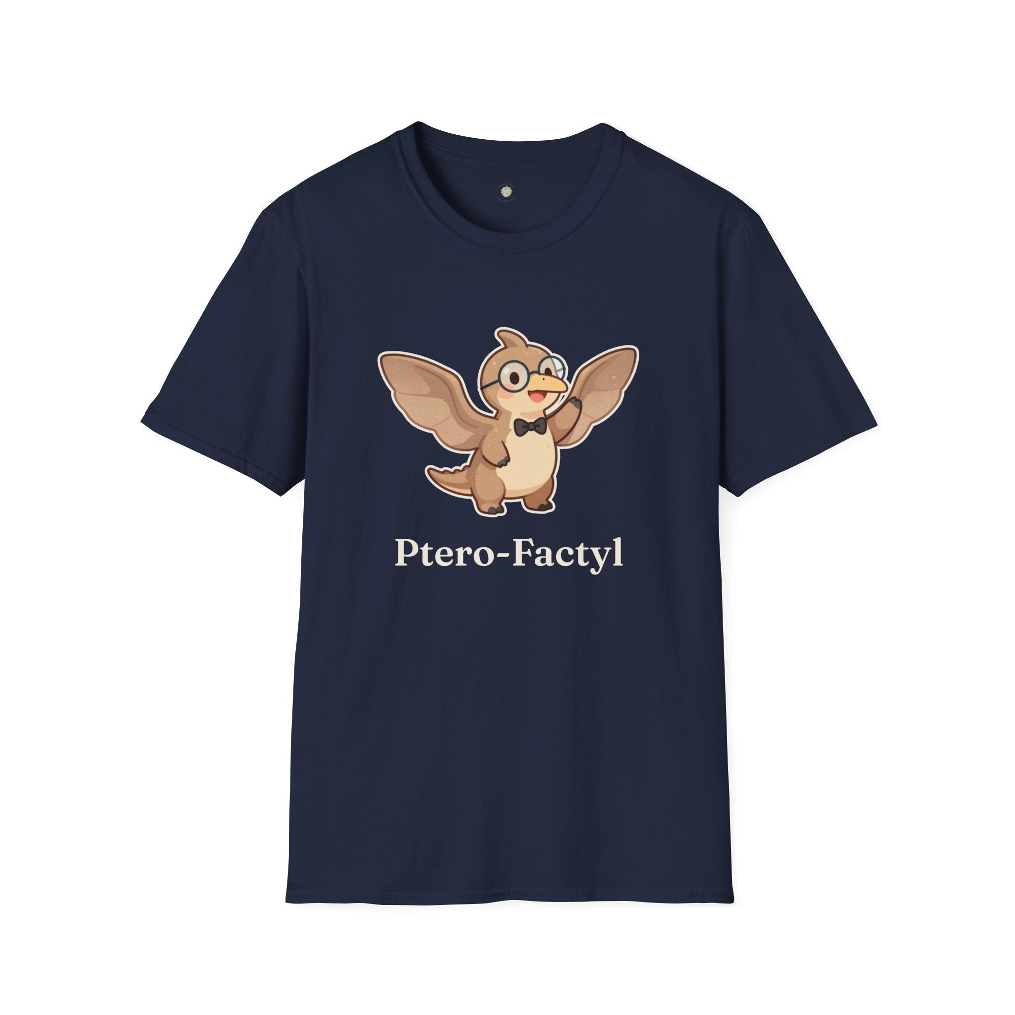 Ptero-Factyl T-Shirt — Funny Fun Facts Pterodactyl Dinosaur Graphic Tee
