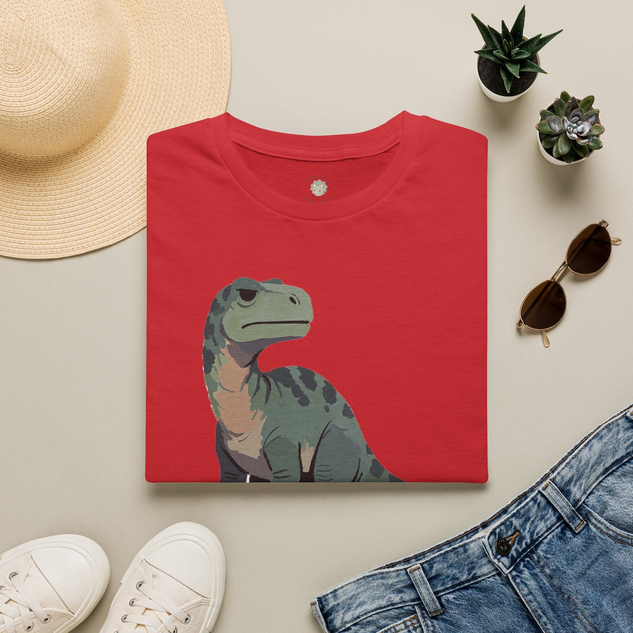 Emotionally Extinct T-Shirt — Funny Deadpan Dinosaur Graphic Tee