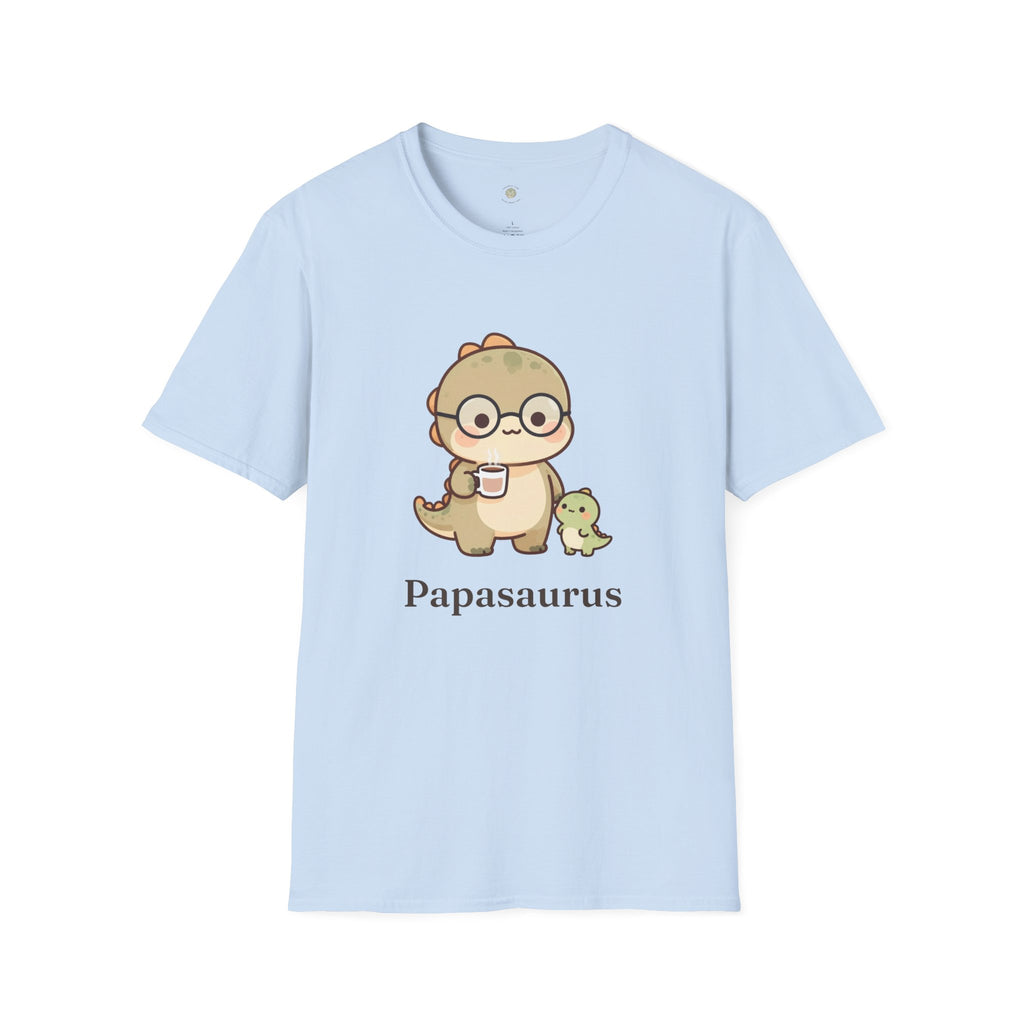 Papasaurus T-Shirt — Cute Dad Dinosaur Father's Day Graphic Tee