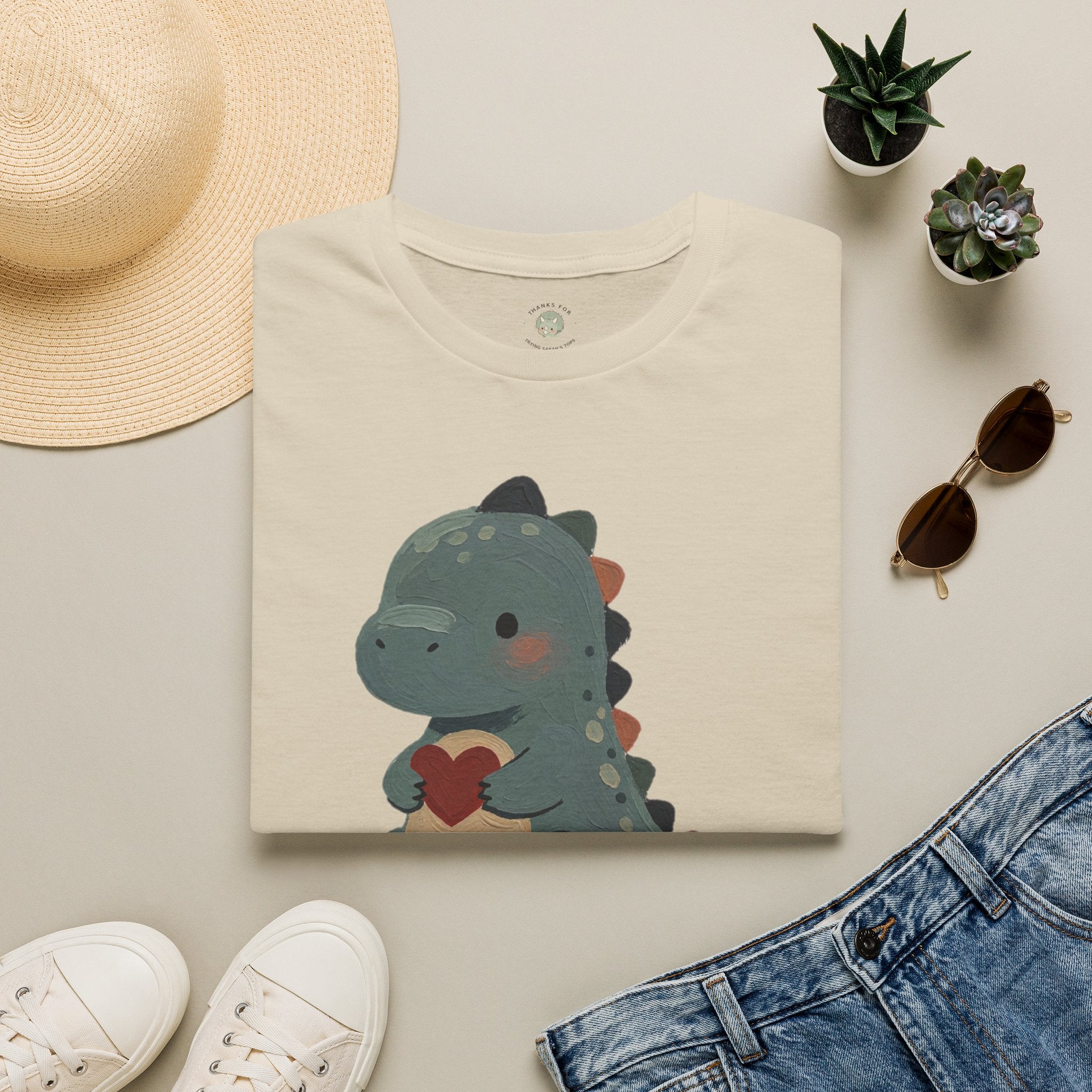 Rawr Means I Love You T-Shirt — Cute Dinosaur Love Graphic Tee