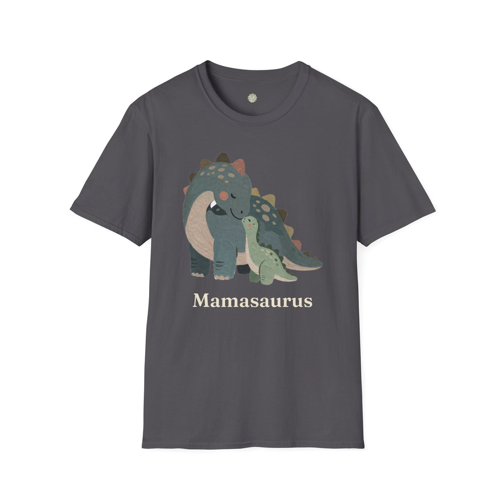 Mamasaurus T-Shirt — Cute Dinosaur Mom Mother's Day Graphic Tee