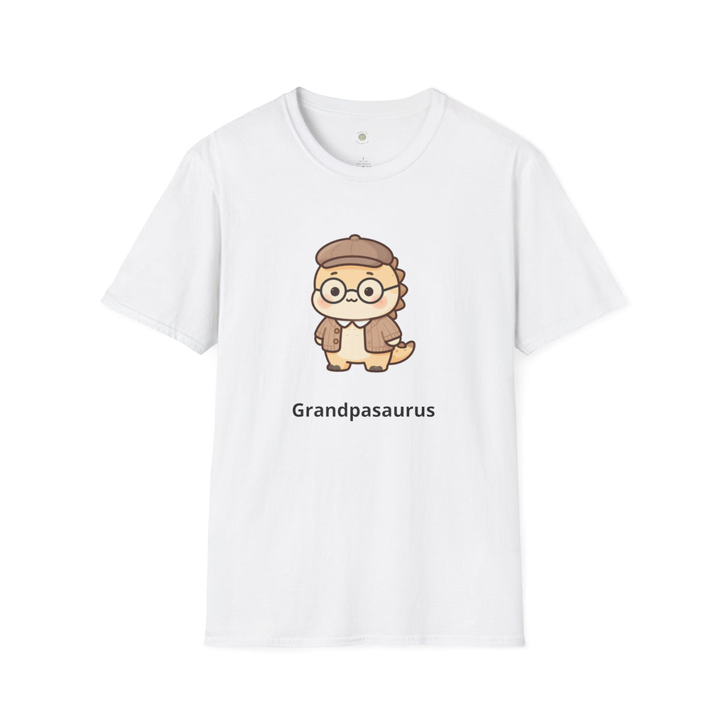 Personalized Grandpa Dinosaur T-Shirt — Custom Name Gift Tee