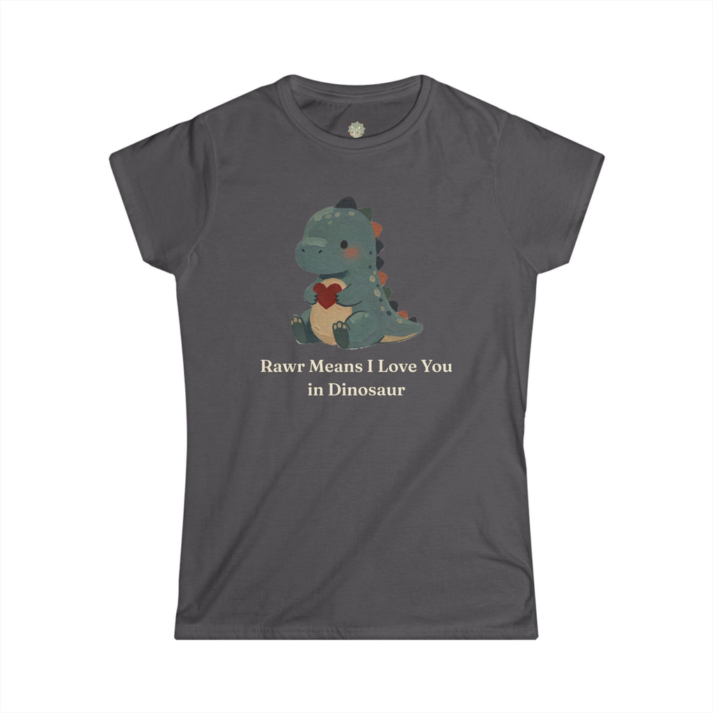 Rawr Means I Love You T-Shirt — Cute Dinosaur Love Graphic Tee
