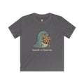 Kids Snack-o-Saurus T-Shirt — Cute Cookie Dinosaur Snack Graphic Tee