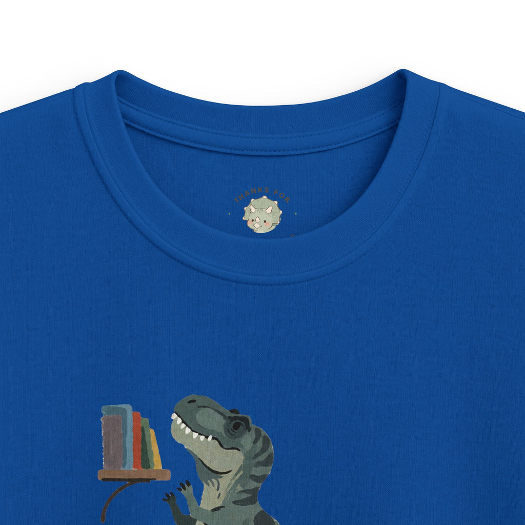 Kids Short Arms, Big Dreams T-Shirt — Funny Motivational T-Rex Graphic Tee