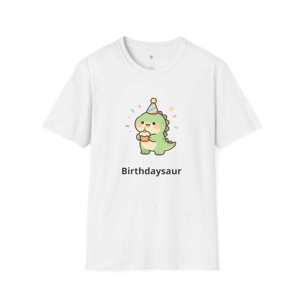 Personalized Birthday Dinosaur T-Shirt — Custom Name Party Tee