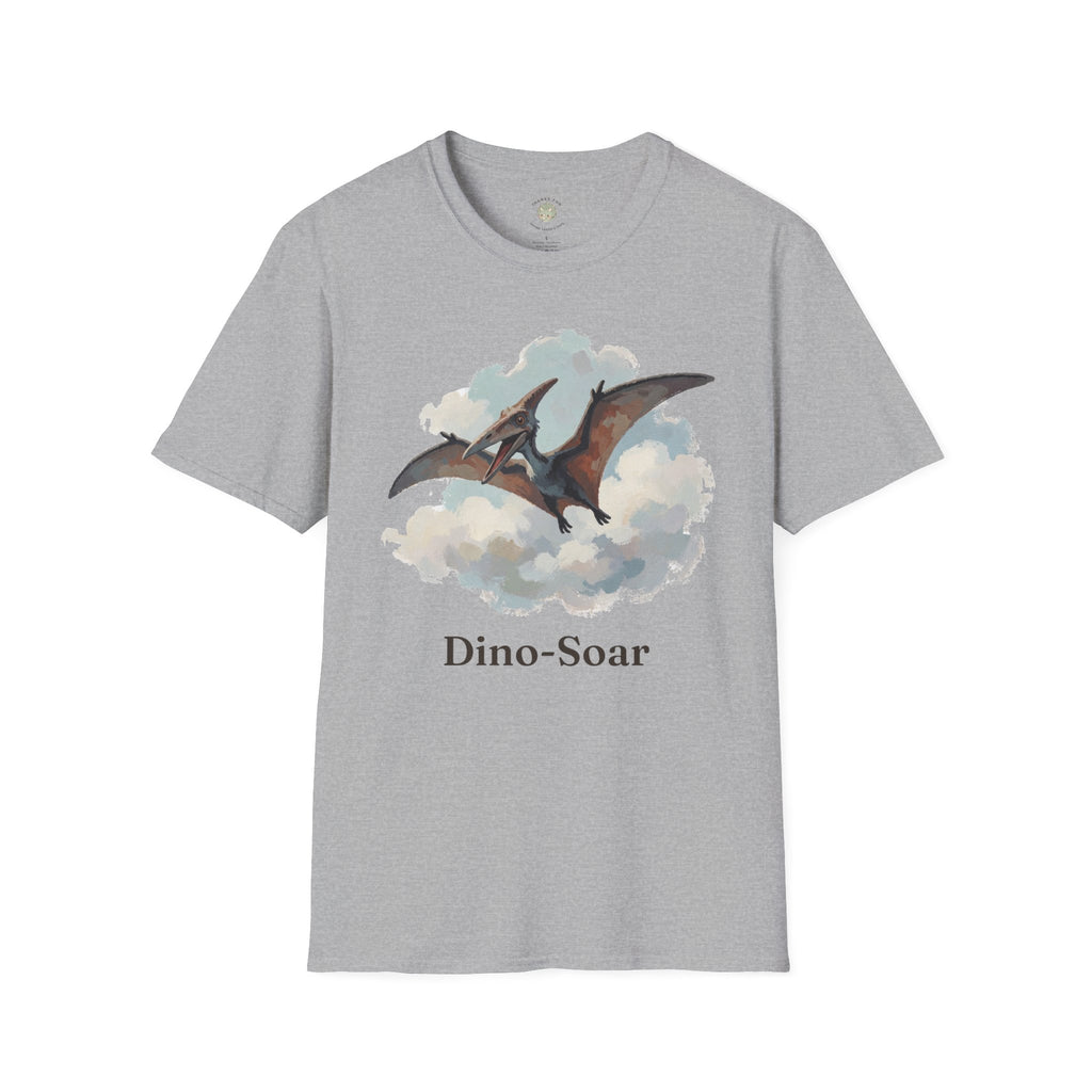 Dino-Soar T-Shirt — Cute Flying Pterodactyl Pun Graphic Tee