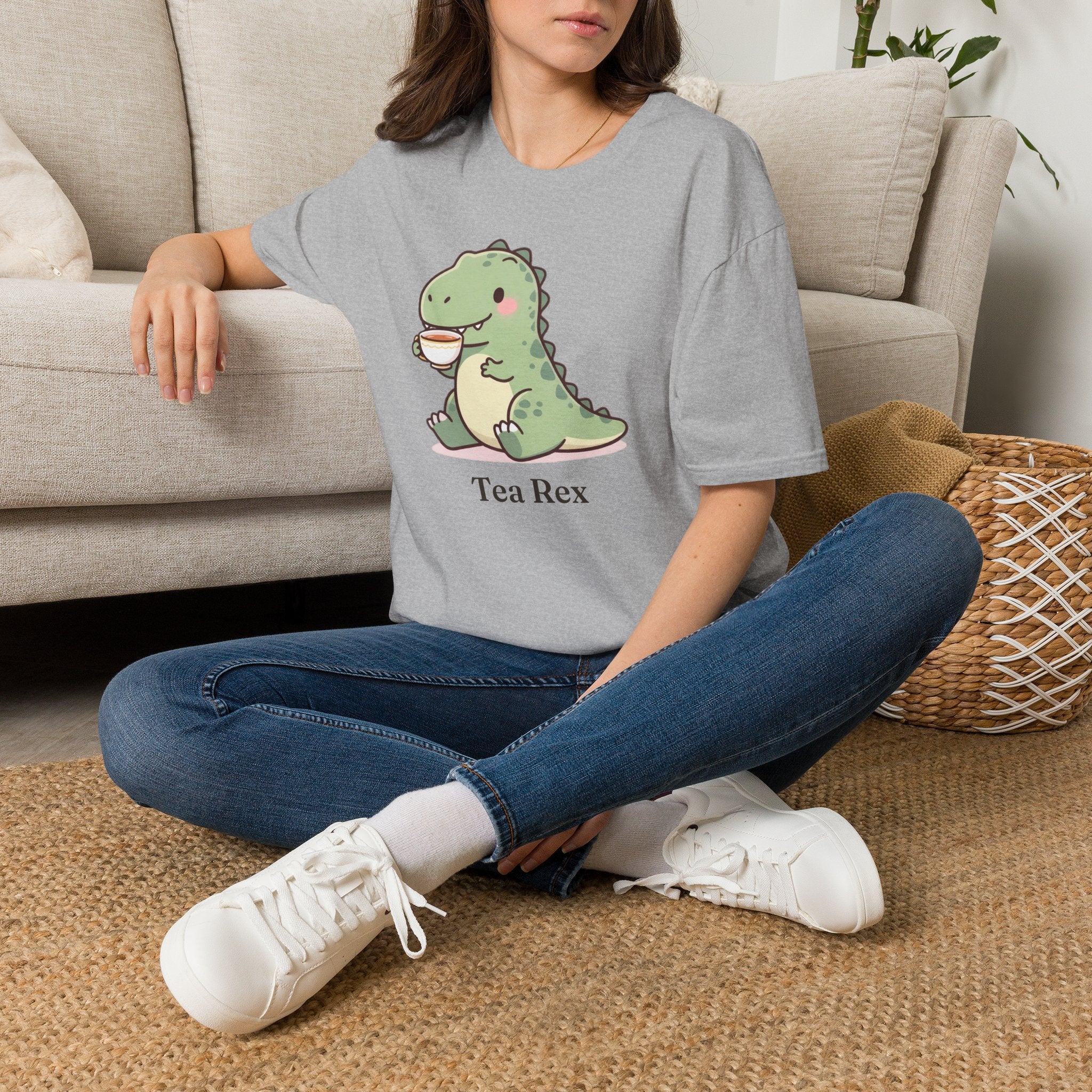 Tea Rex T-Shirt — Cute Dinosaur Tea Lover Graphic Tee