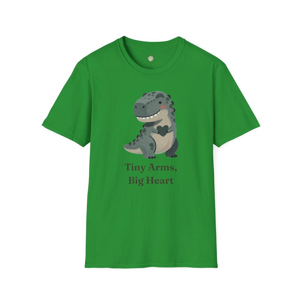 Tiny Arms, Big Heart T-Shirt — Cute Sweet T-Rex Love Graphic Tee