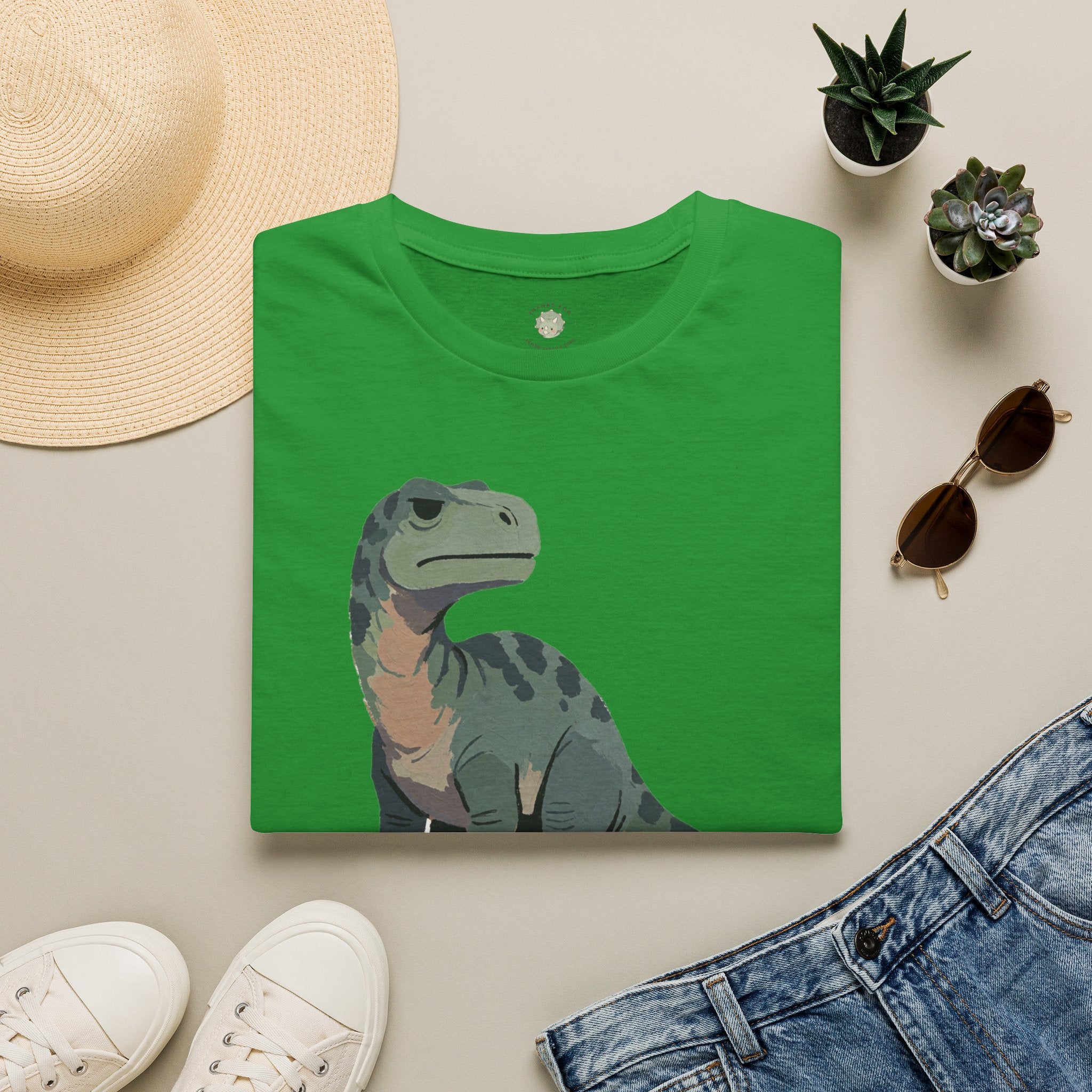 Emotionally Extinct T-Shirt — Funny Deadpan Dinosaur Graphic Tee