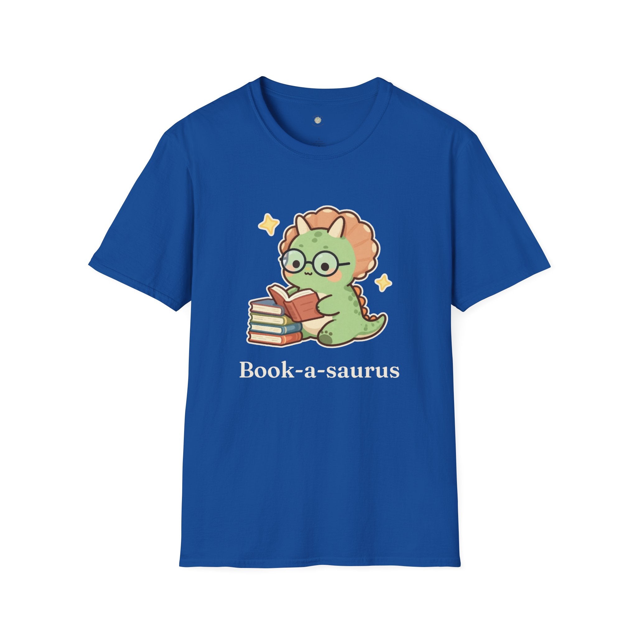 Book-a-saurus T-Shirt — Cute Reading Dinosaur Book Lover Graphic Tee