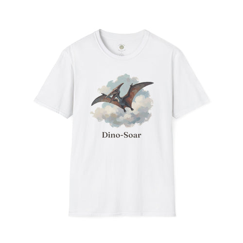 Dino-Soar T-Shirt — Cute Flying Pterodactyl Pun Graphic Tee