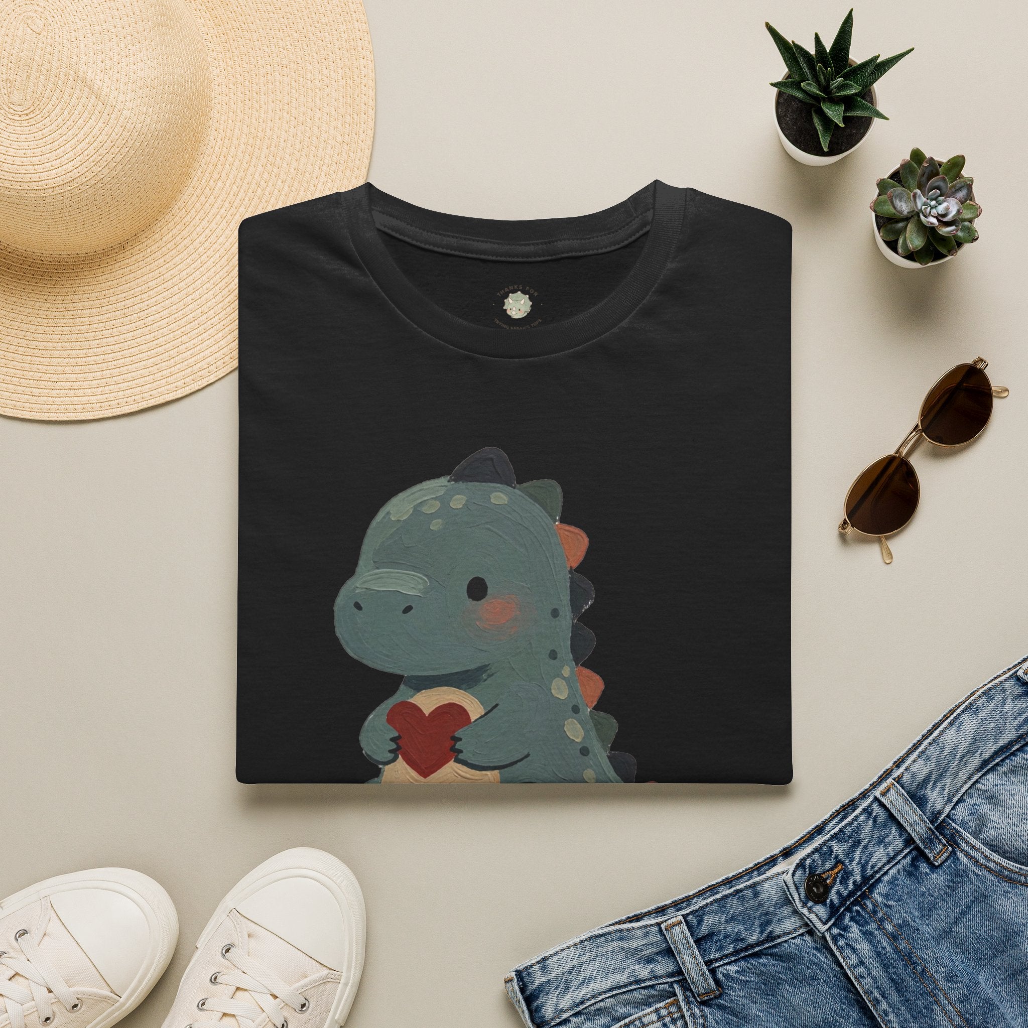 Rawr Means I Love You T-Shirt — Cute Dinosaur Love Graphic Tee