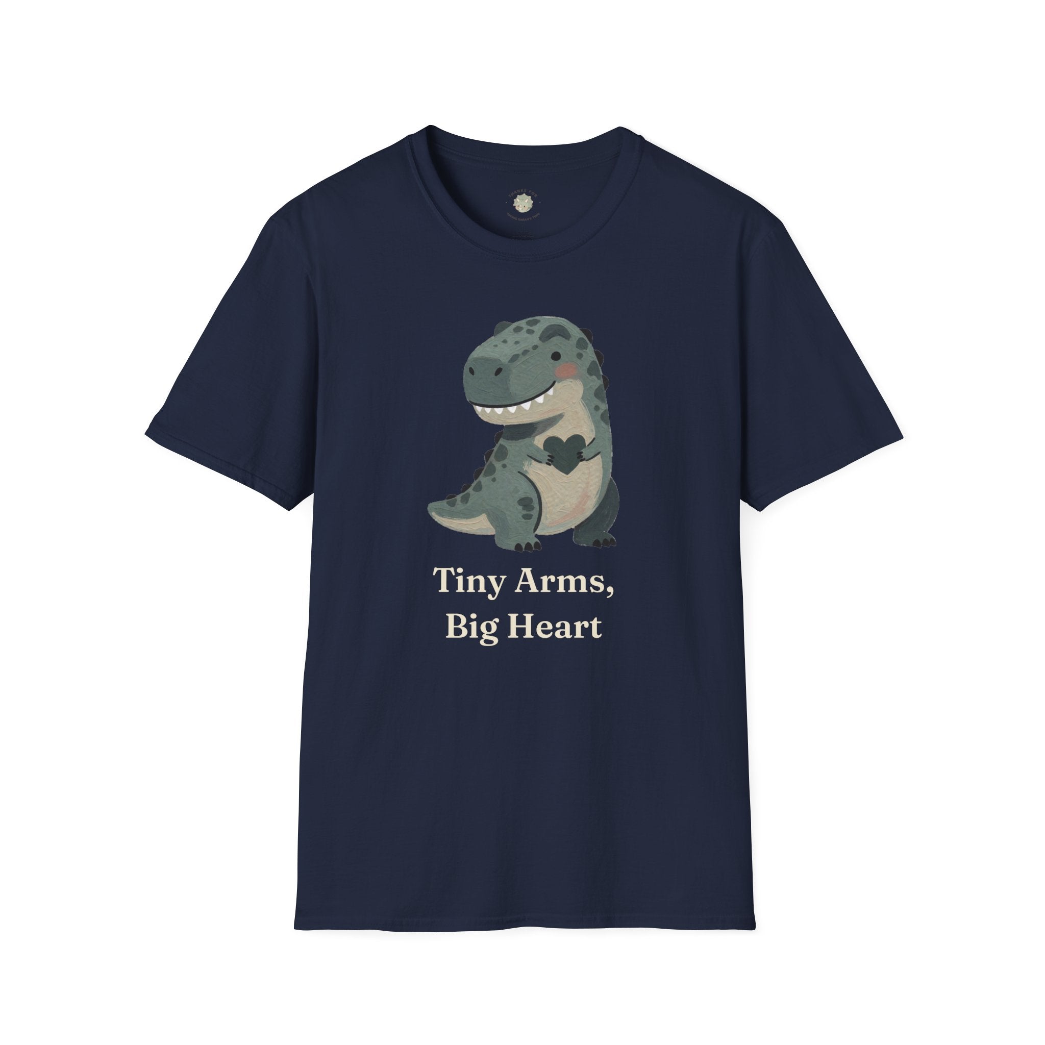 Tiny Arms, Big Heart T-Shirt — Cute Sweet T-Rex Love Graphic Tee